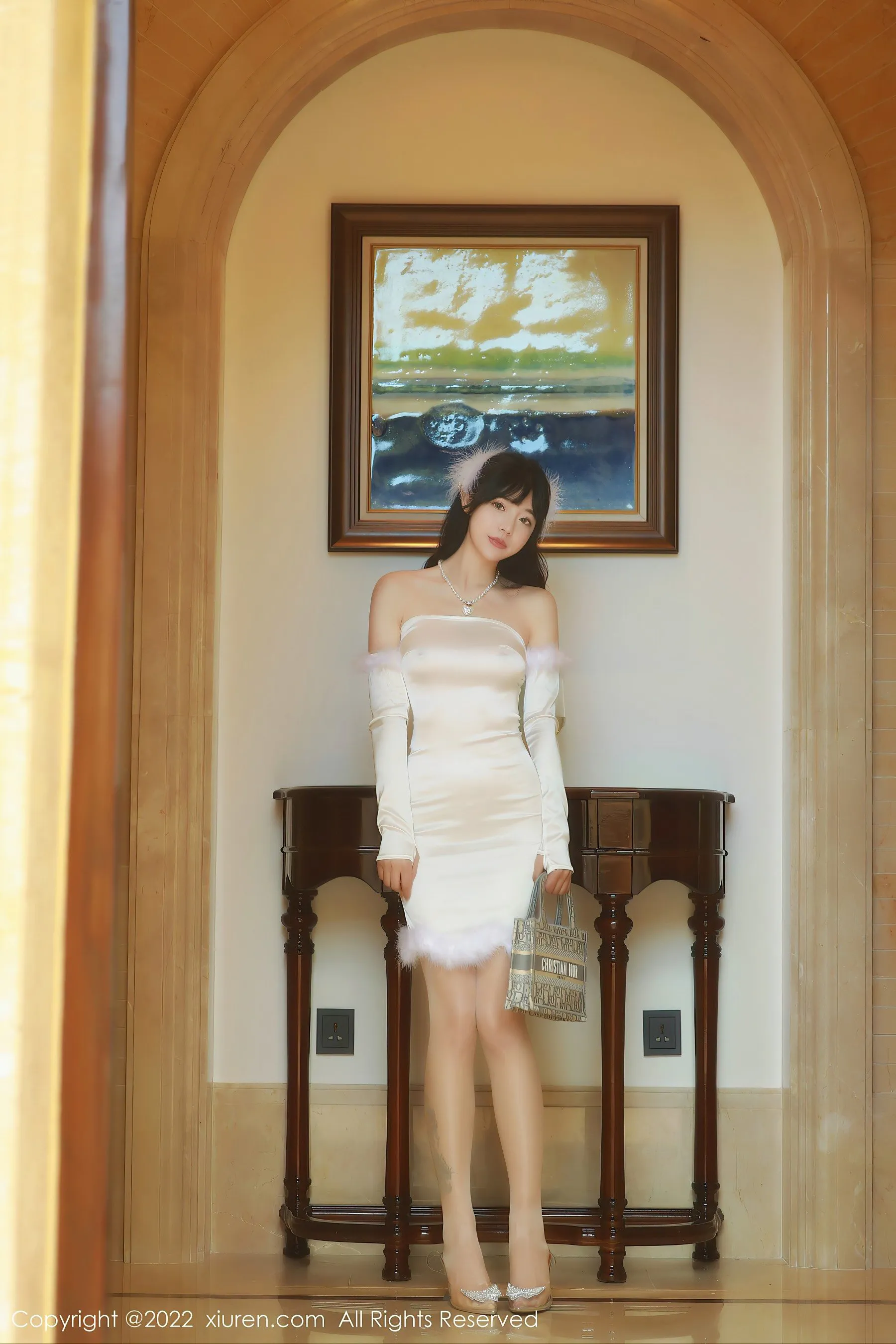 秀人网 No.4645 佘贝拉Bella 连衣短裙嫩模海南岛旅拍