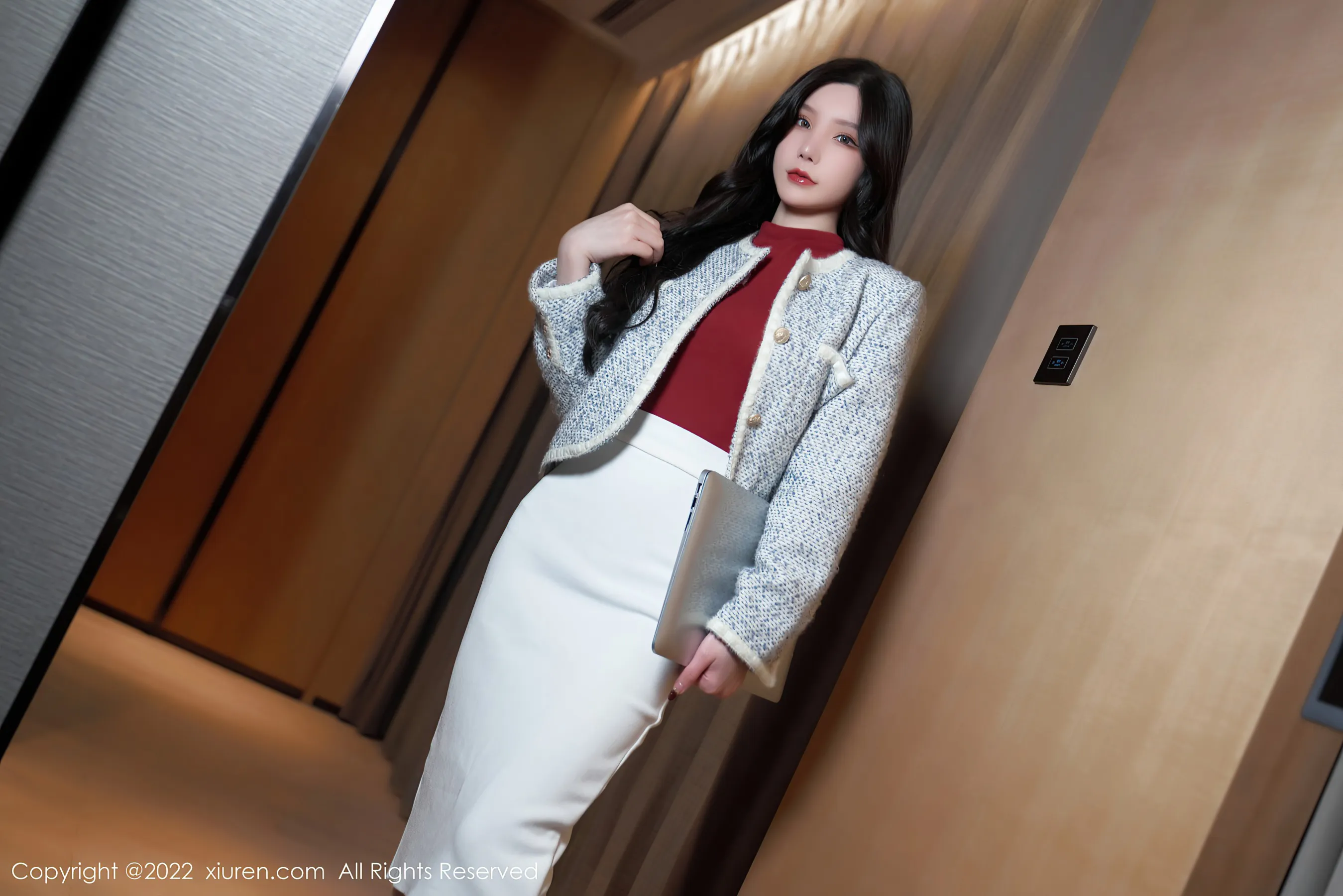 秀人网 No.4728 周于希Sally 丝袜美臀职场写真