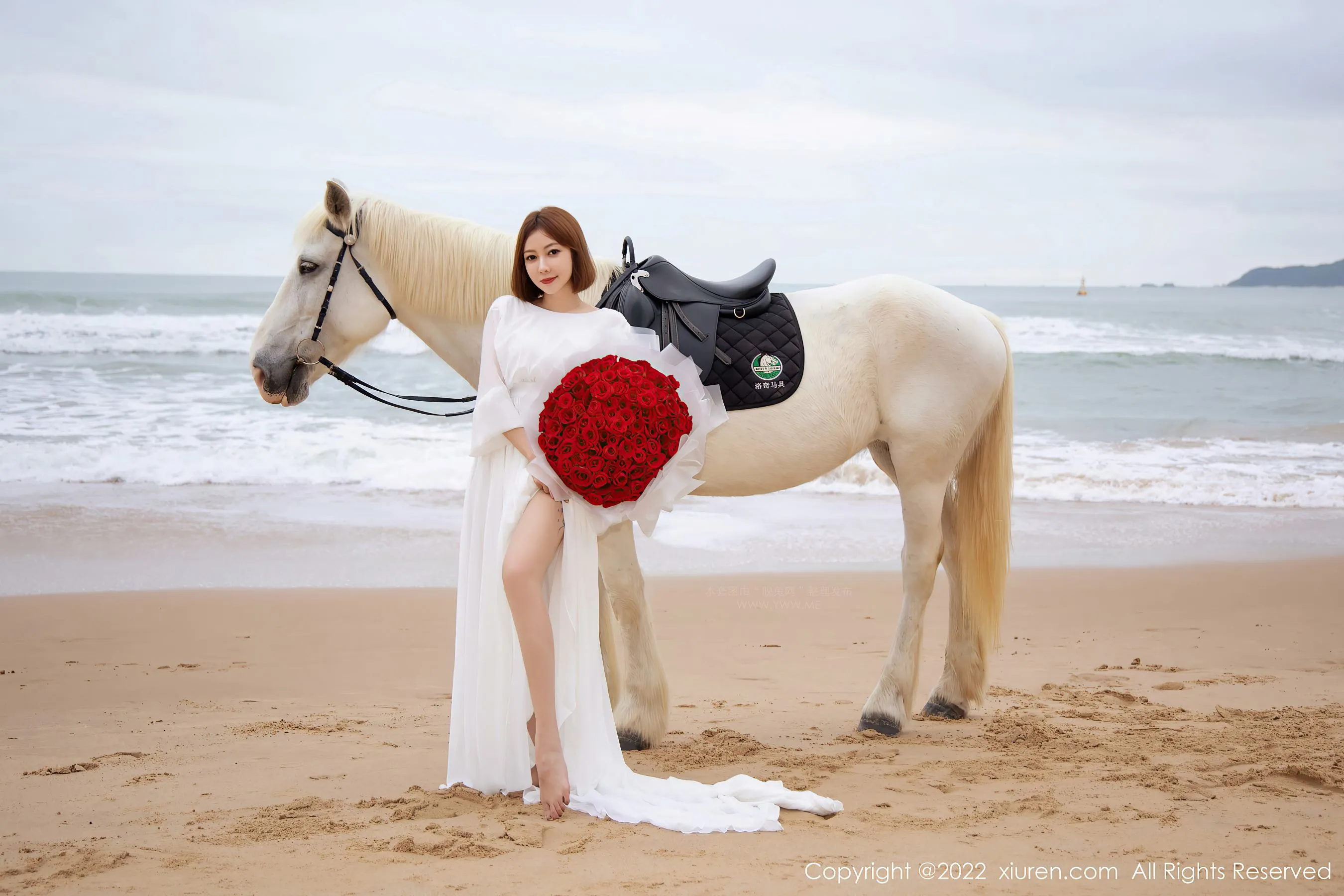 秀人网 No.4853 果儿Victoria 沙滩美臀