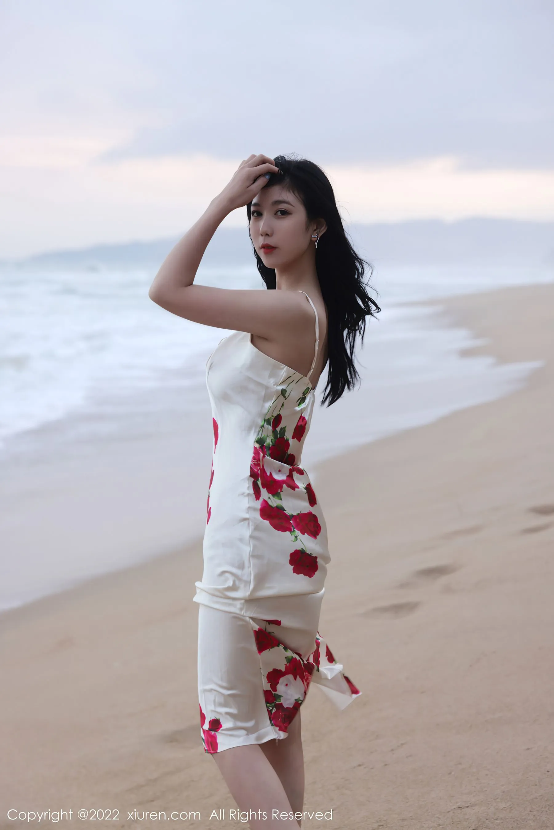 秀人网 No.4915 李雅柔182CM 海边美女性感写真