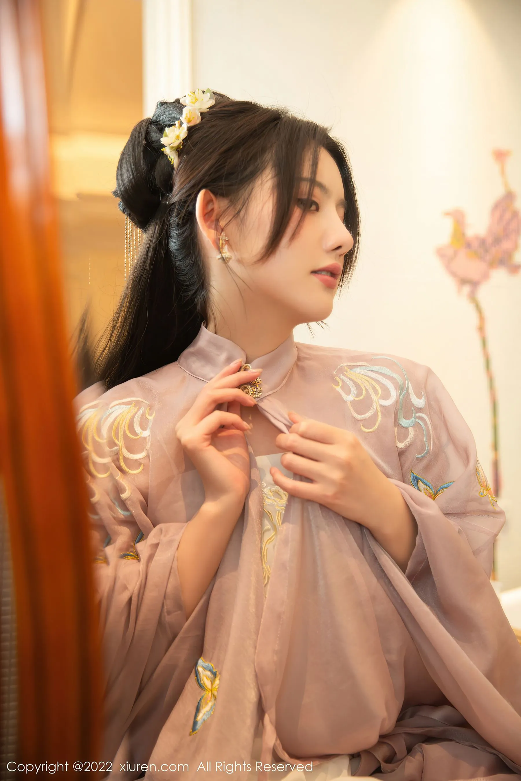 秀人网 No.4945 就是阿朱啊 古装美腿