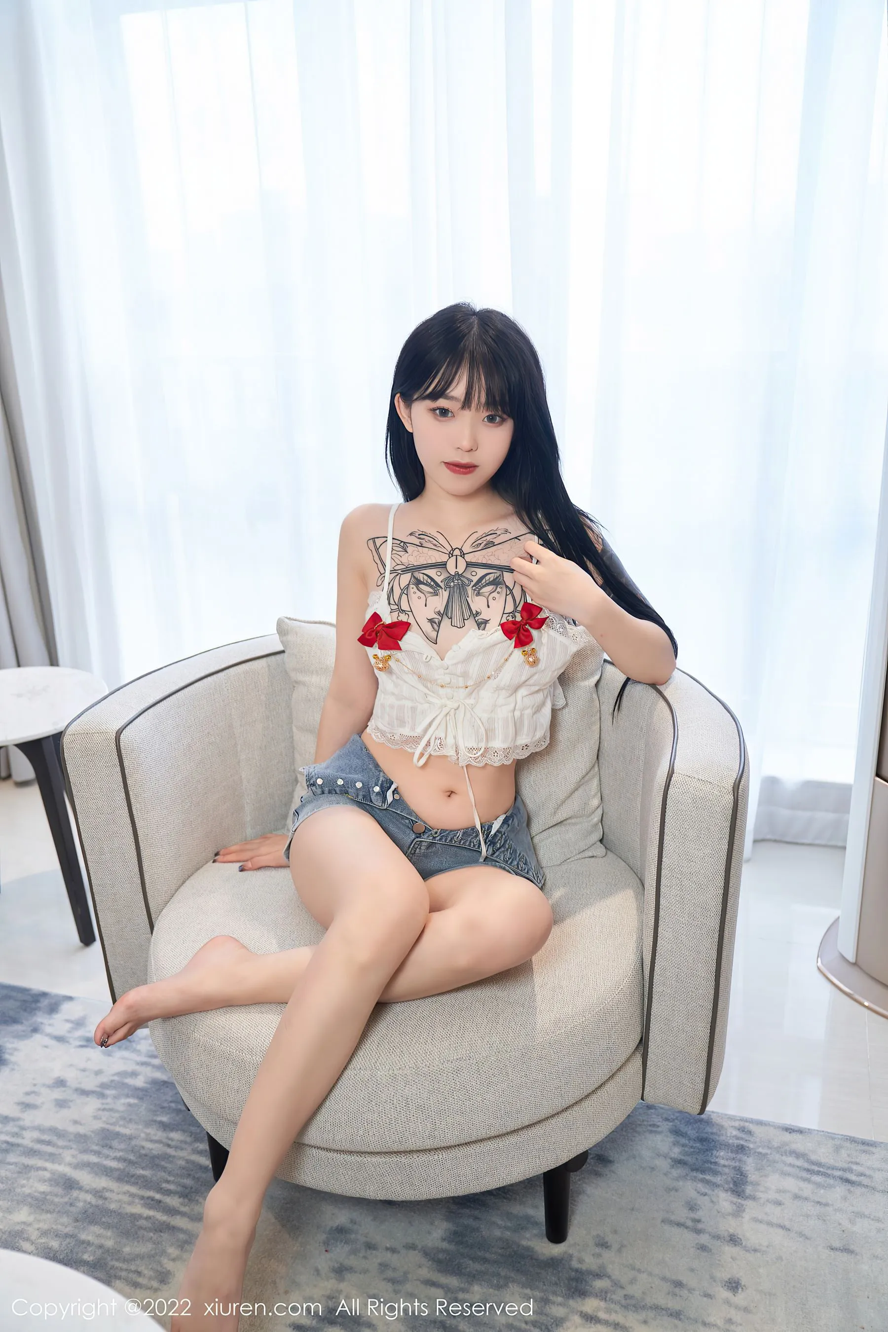 秀人网 No.5124 奶瓶. 牛仔裤美腿