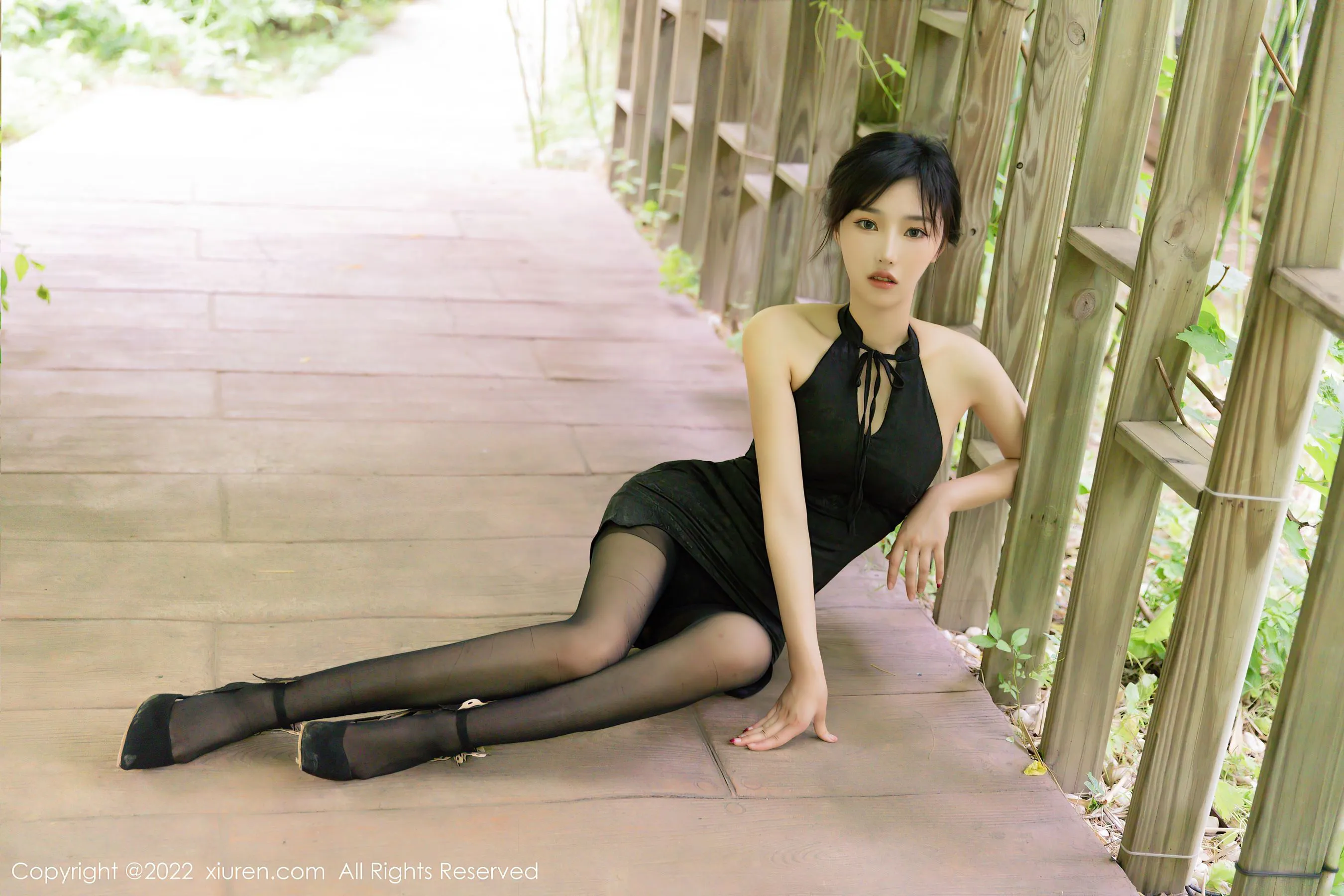 秀人网 No.5294 西门小玉 黑丝美腿