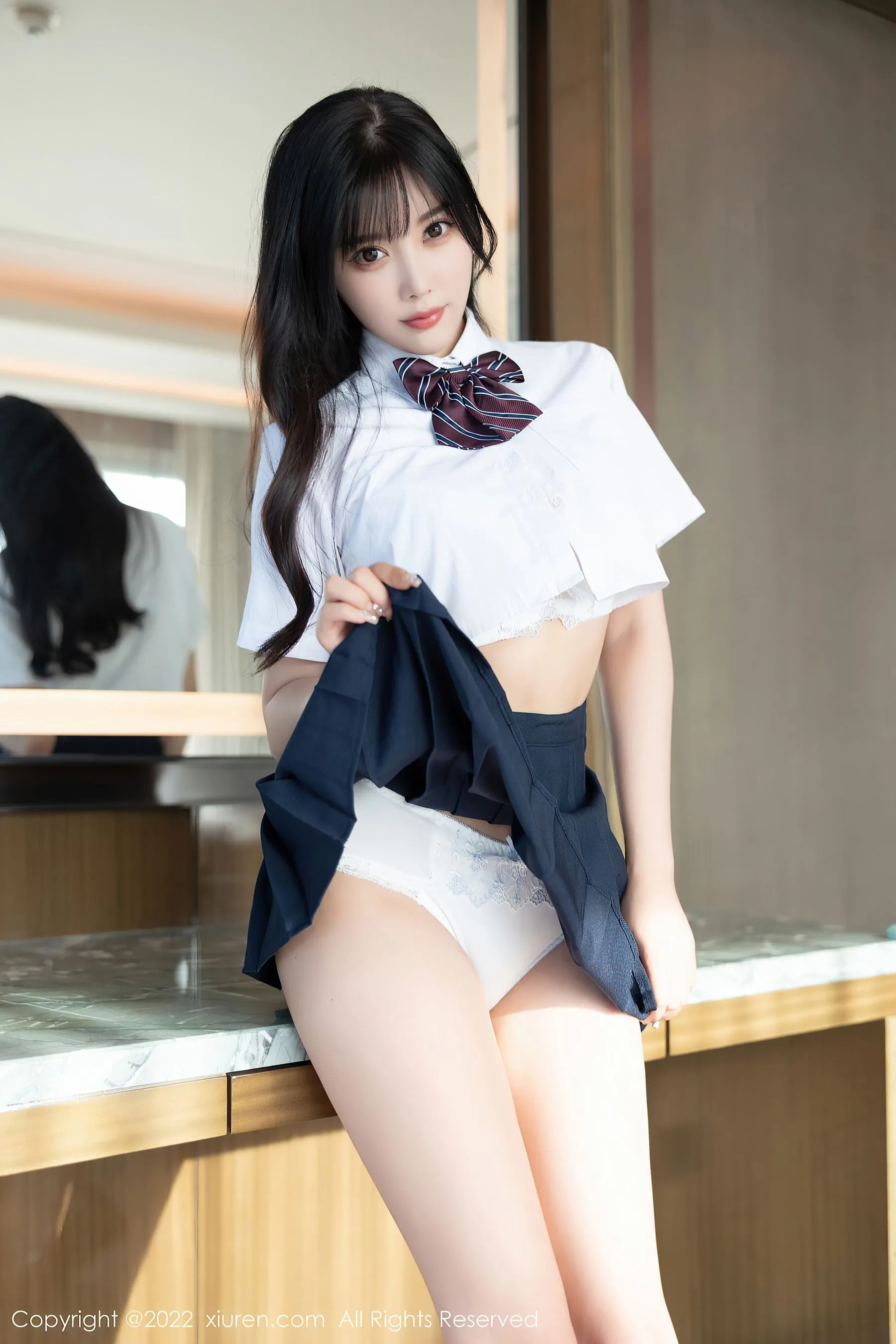 秀人网 No.5338 杨晨晨 校园制服诱惑