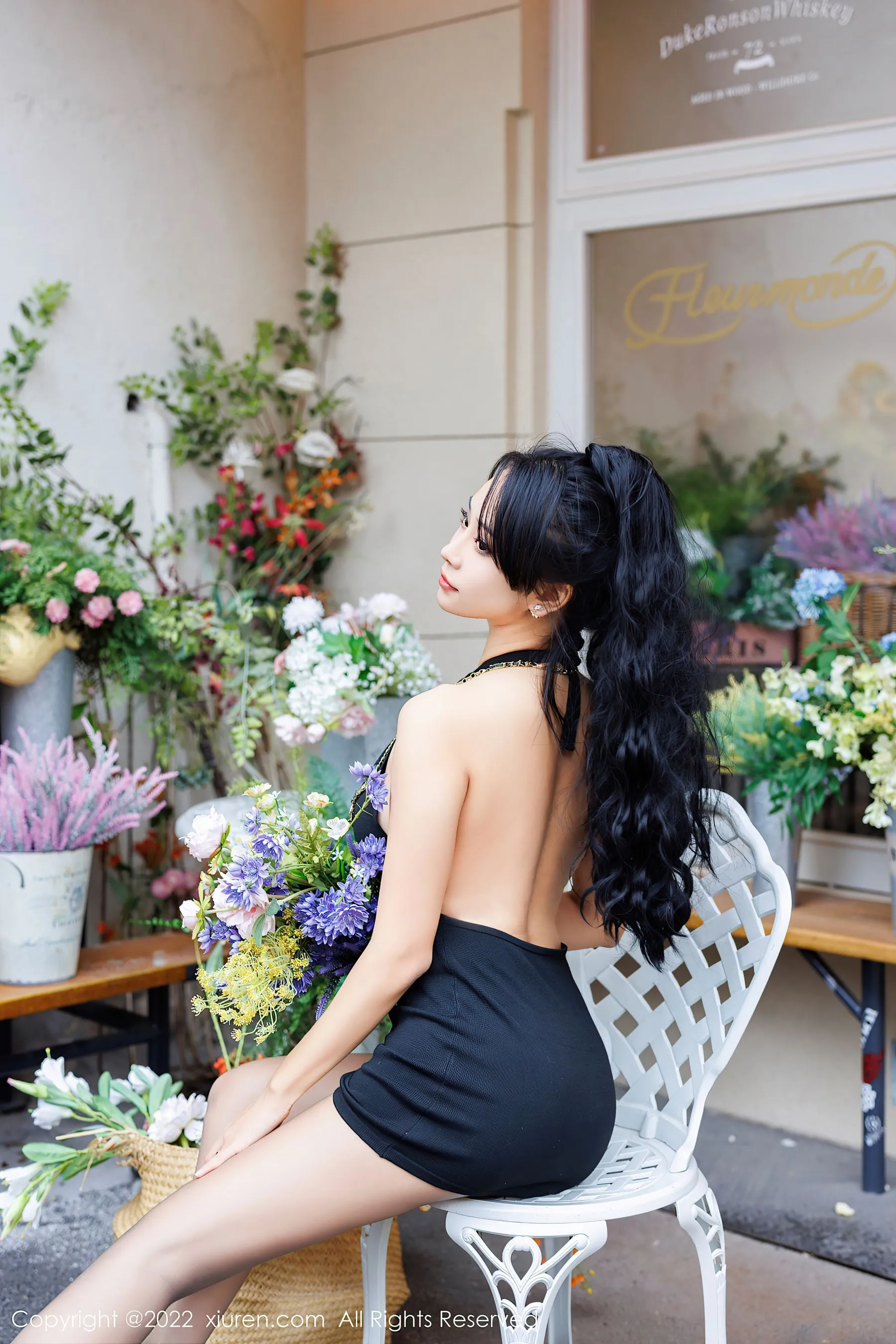 秀人网 No.5583 蓝夏Akasha