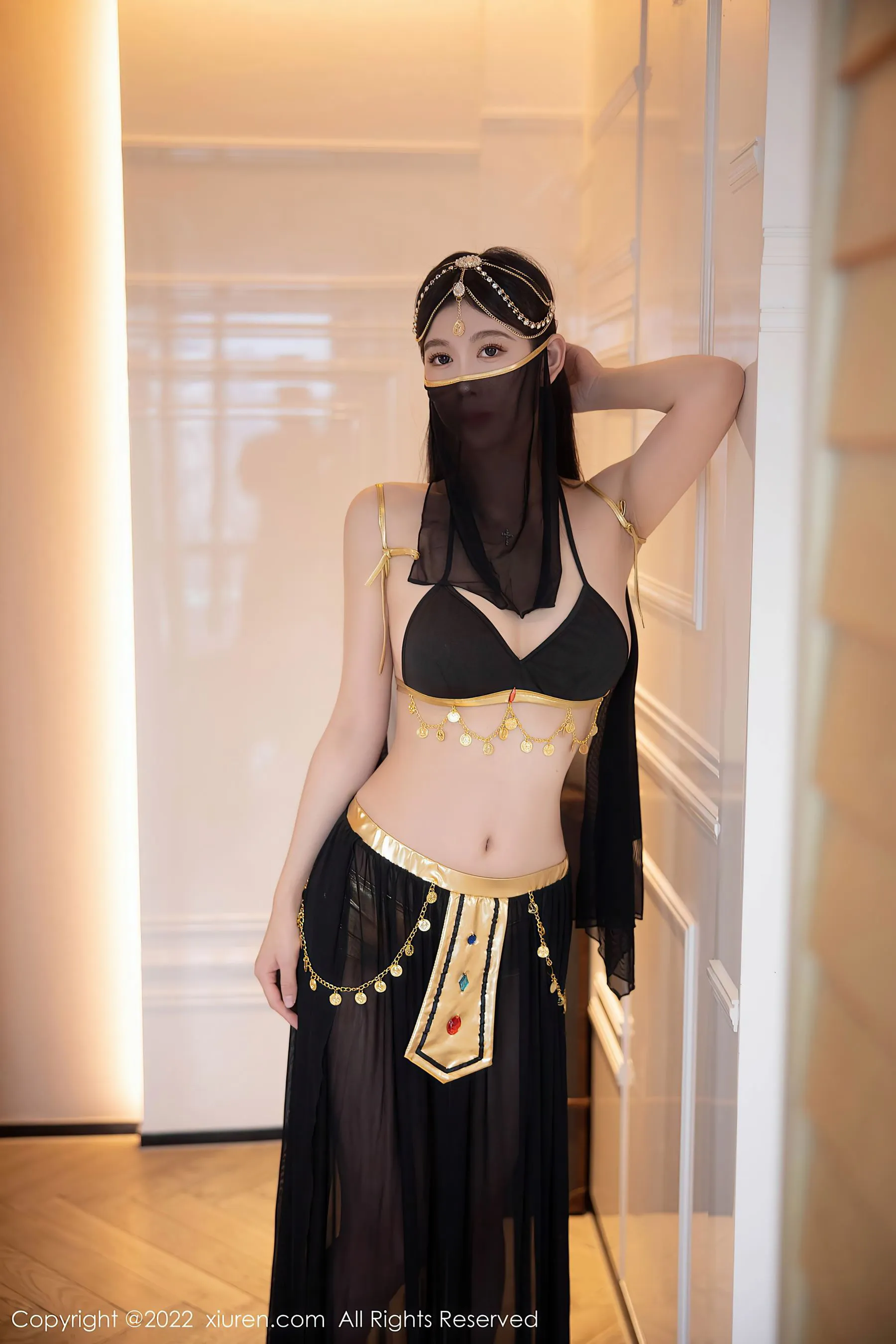 秀人网 No.5849 李雅柔182CM 西域风情