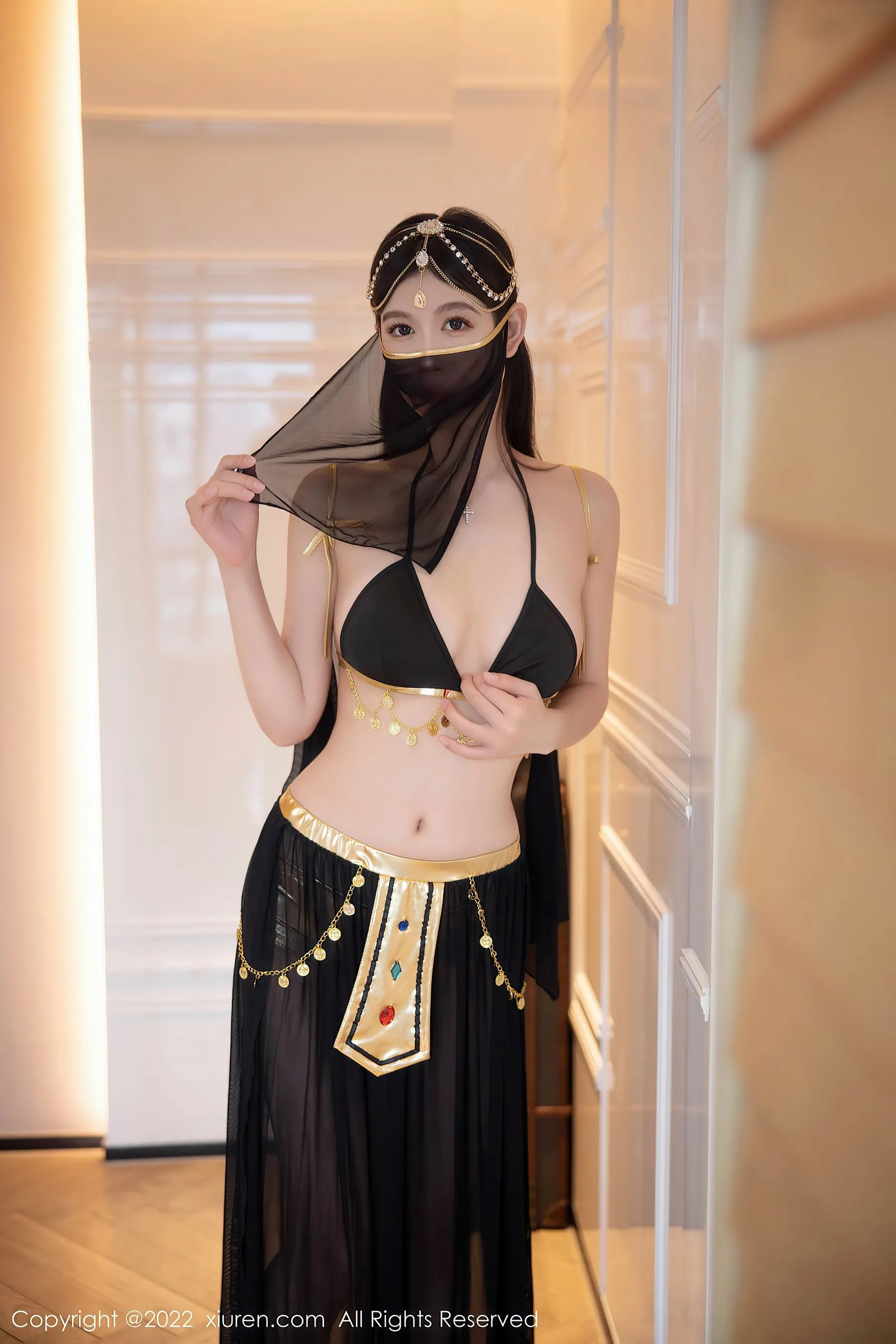 秀人网 No.5849 李雅柔182CM 西域风情