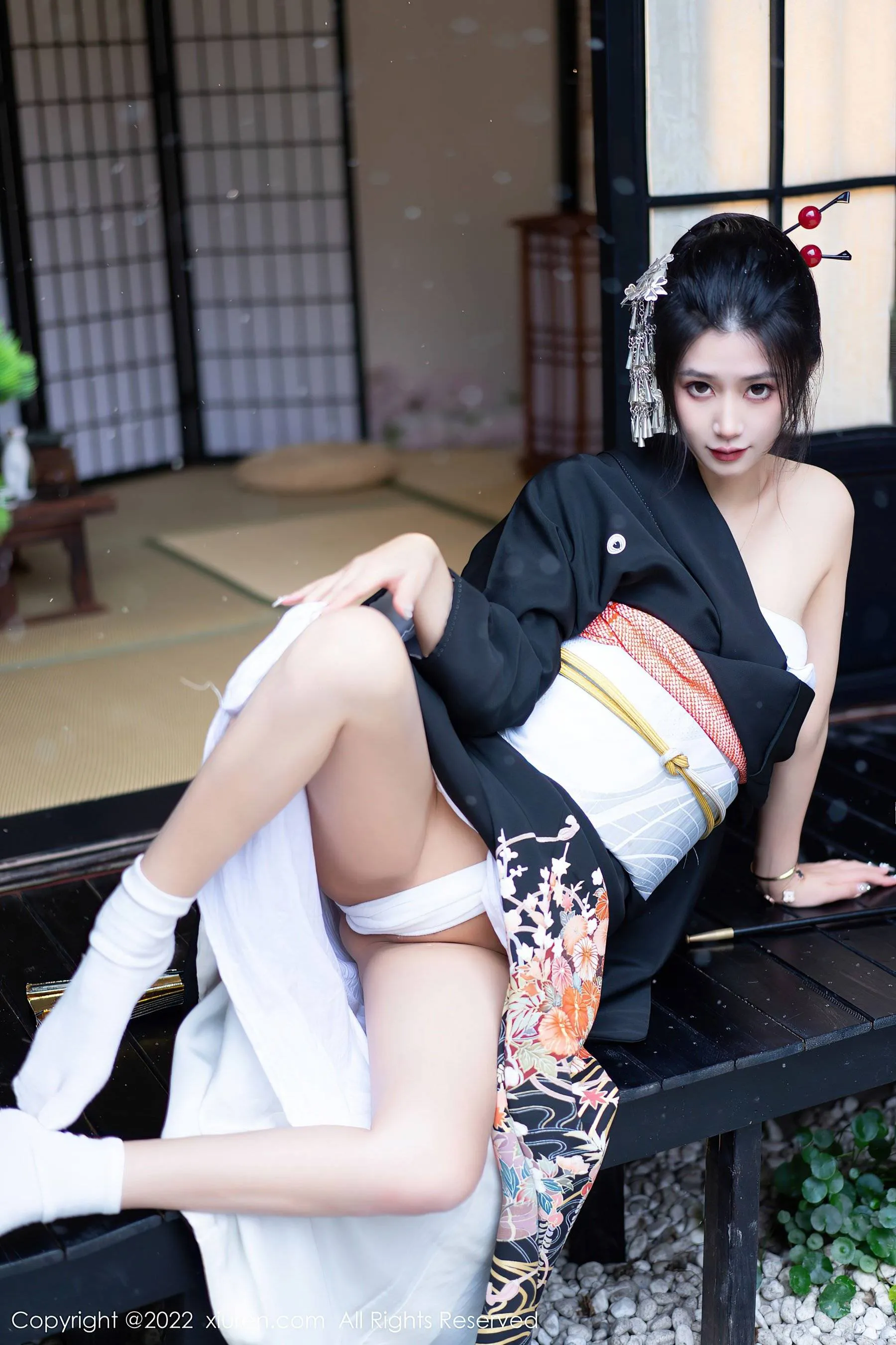 秀人网 No.5932 laura阿姣 和服美腿