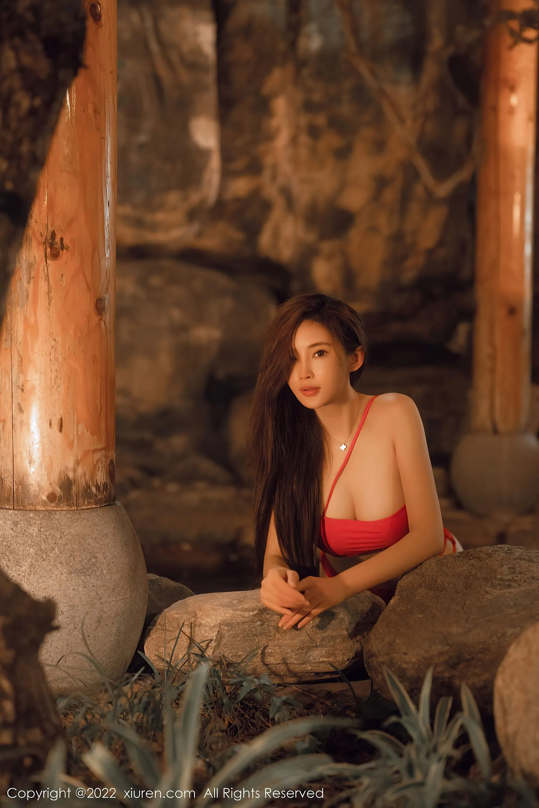 秀人网 No.6014 Carol周妍希 温泉写真