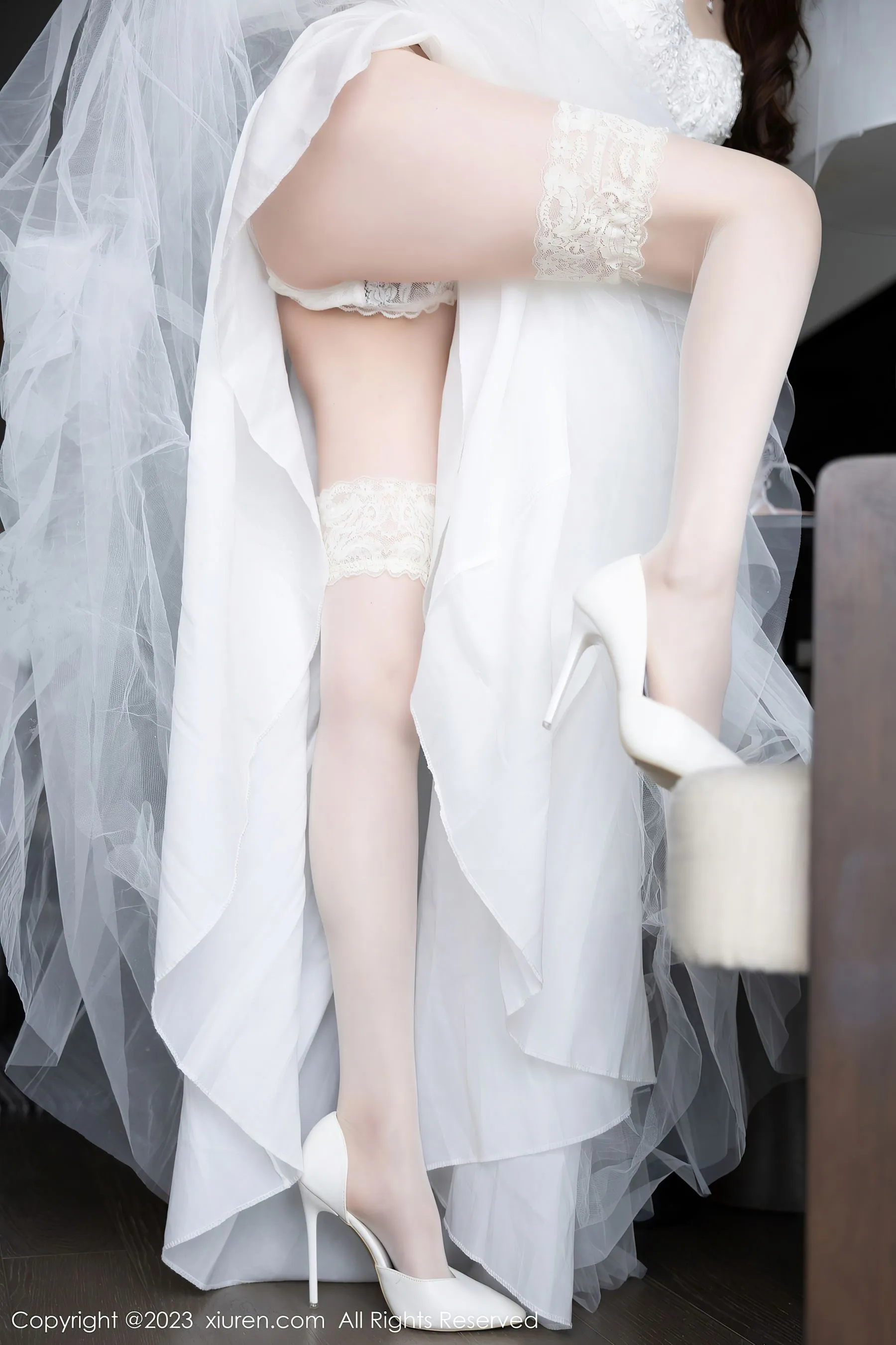 秀人网 No.6120 梦心玥 婚纱服