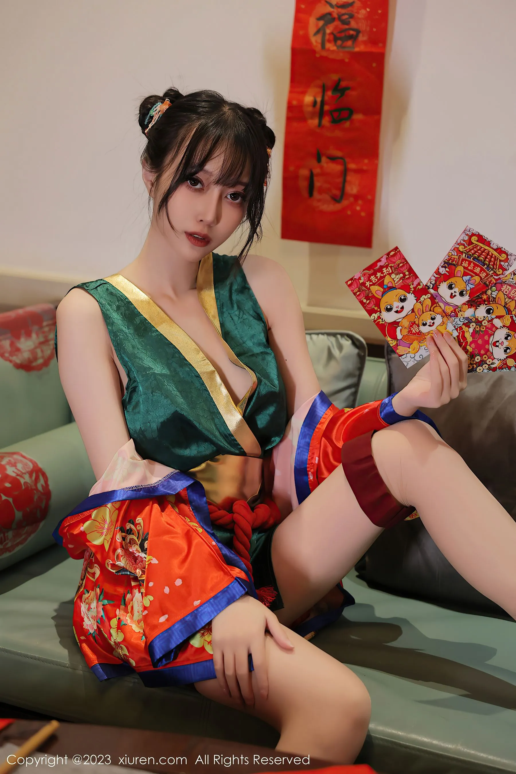 秀人网 No.6167 玥儿玥er 新春美腿