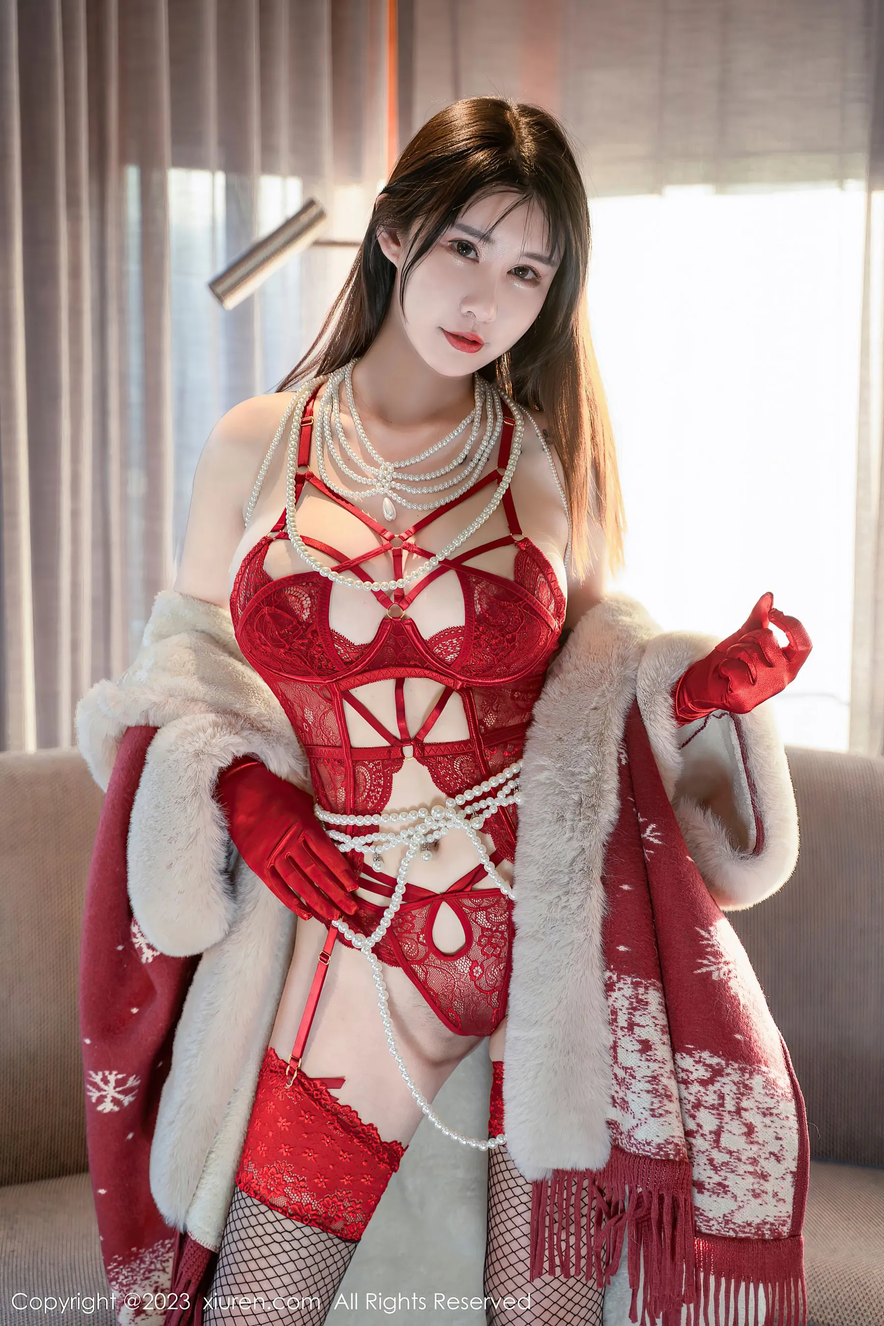 秀人网 No.6188 夏沫沫tifa 阳朔旅拍