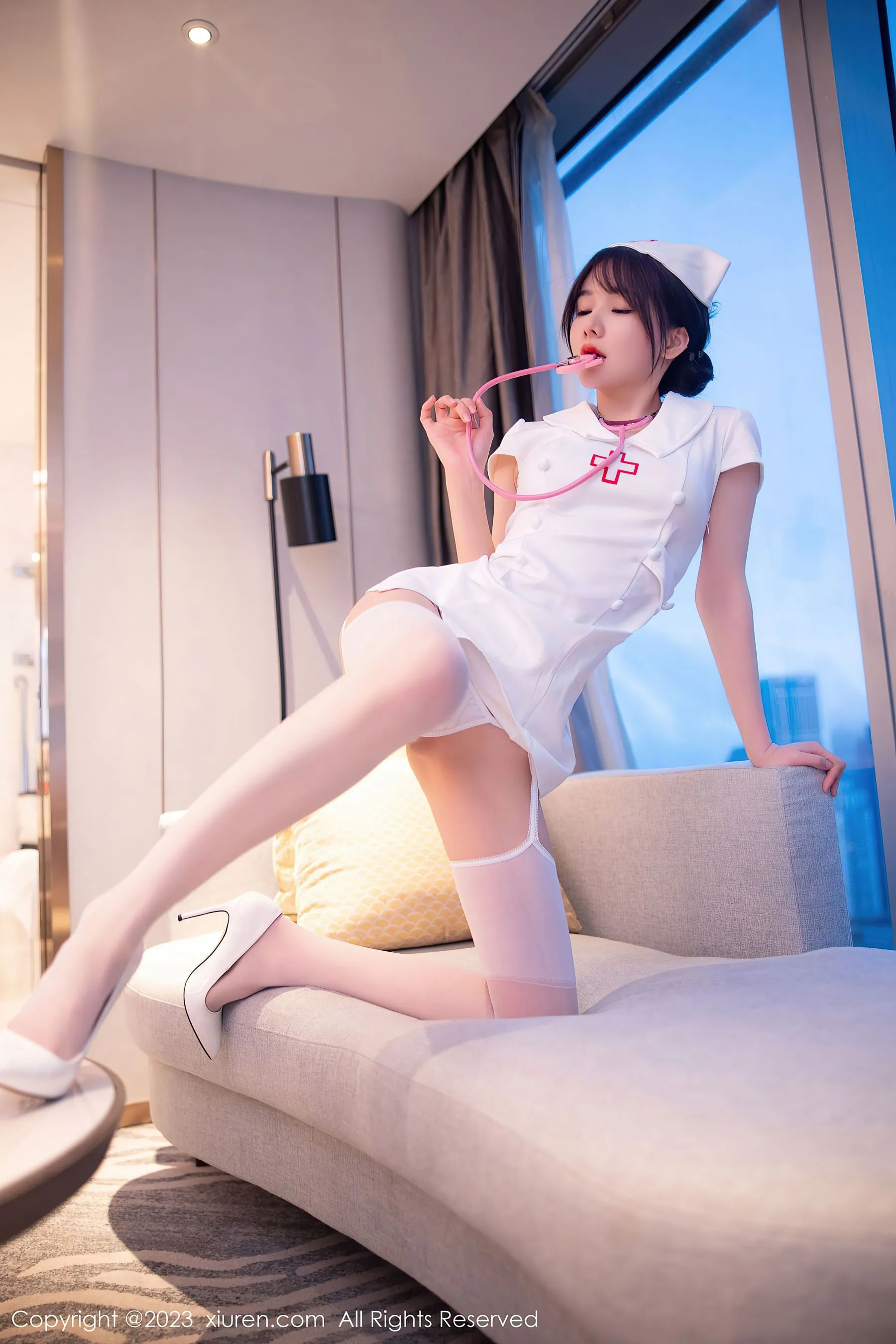 秀人网 No.6221 婠婠么 护士服丝袜