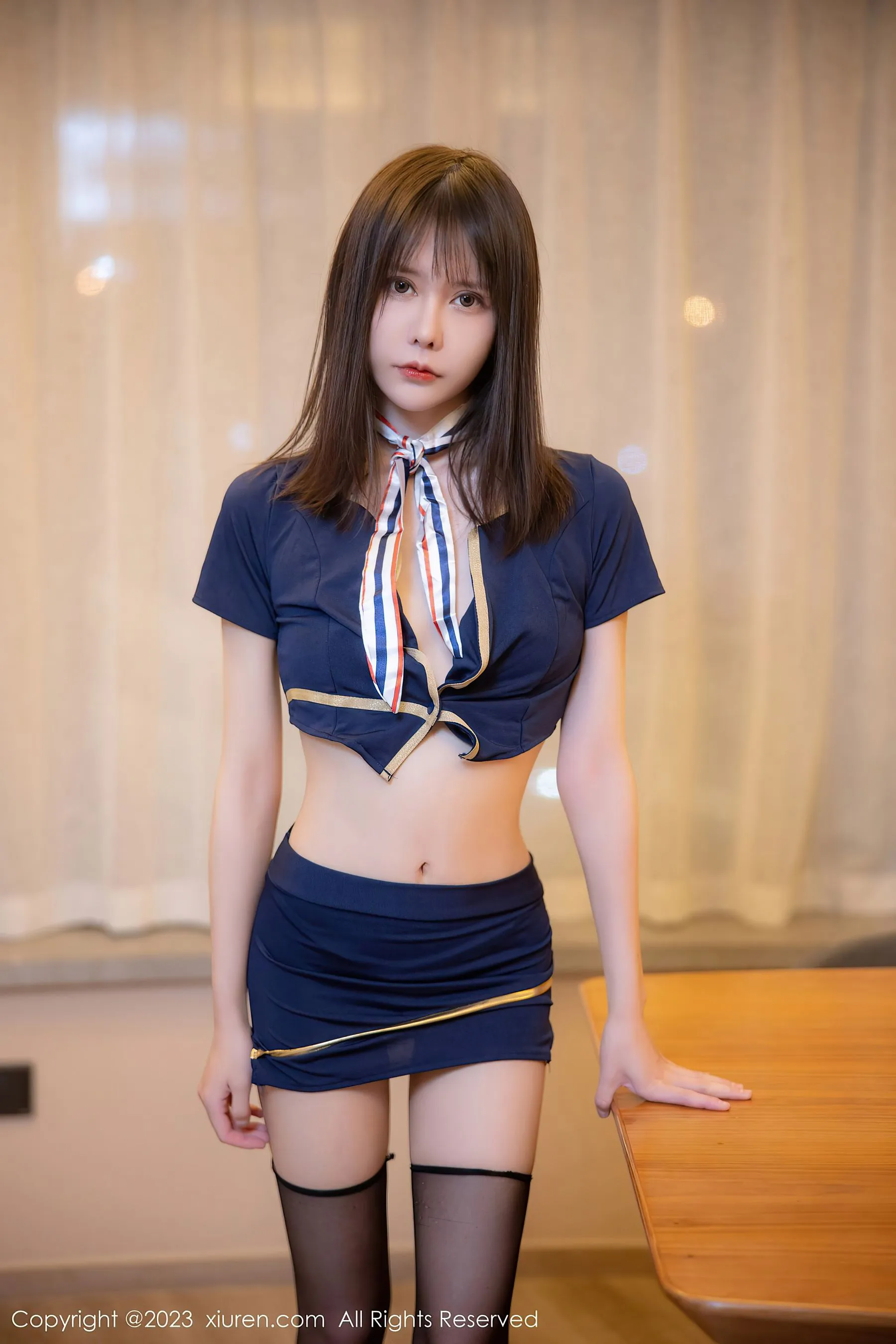 秀人网 No.6354 甜佳佳 黑丝美腿