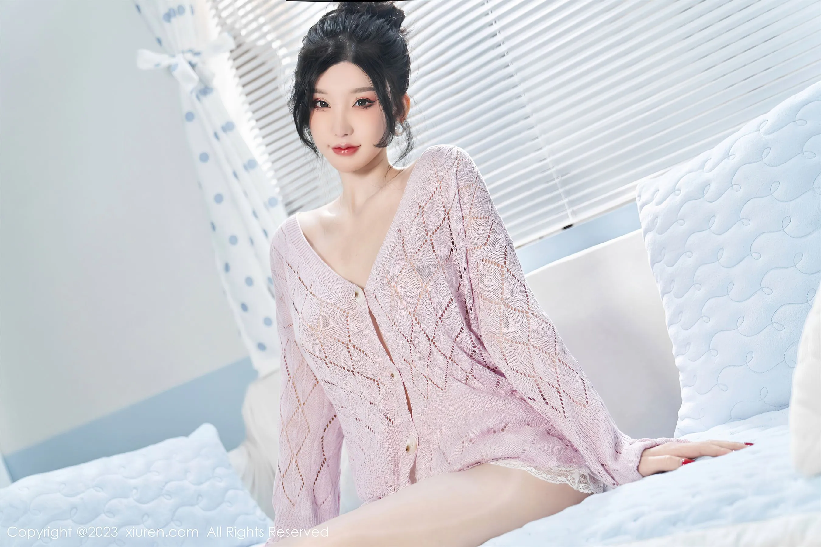 秀人网 No.6580 周于希Sally 妩媚美腿