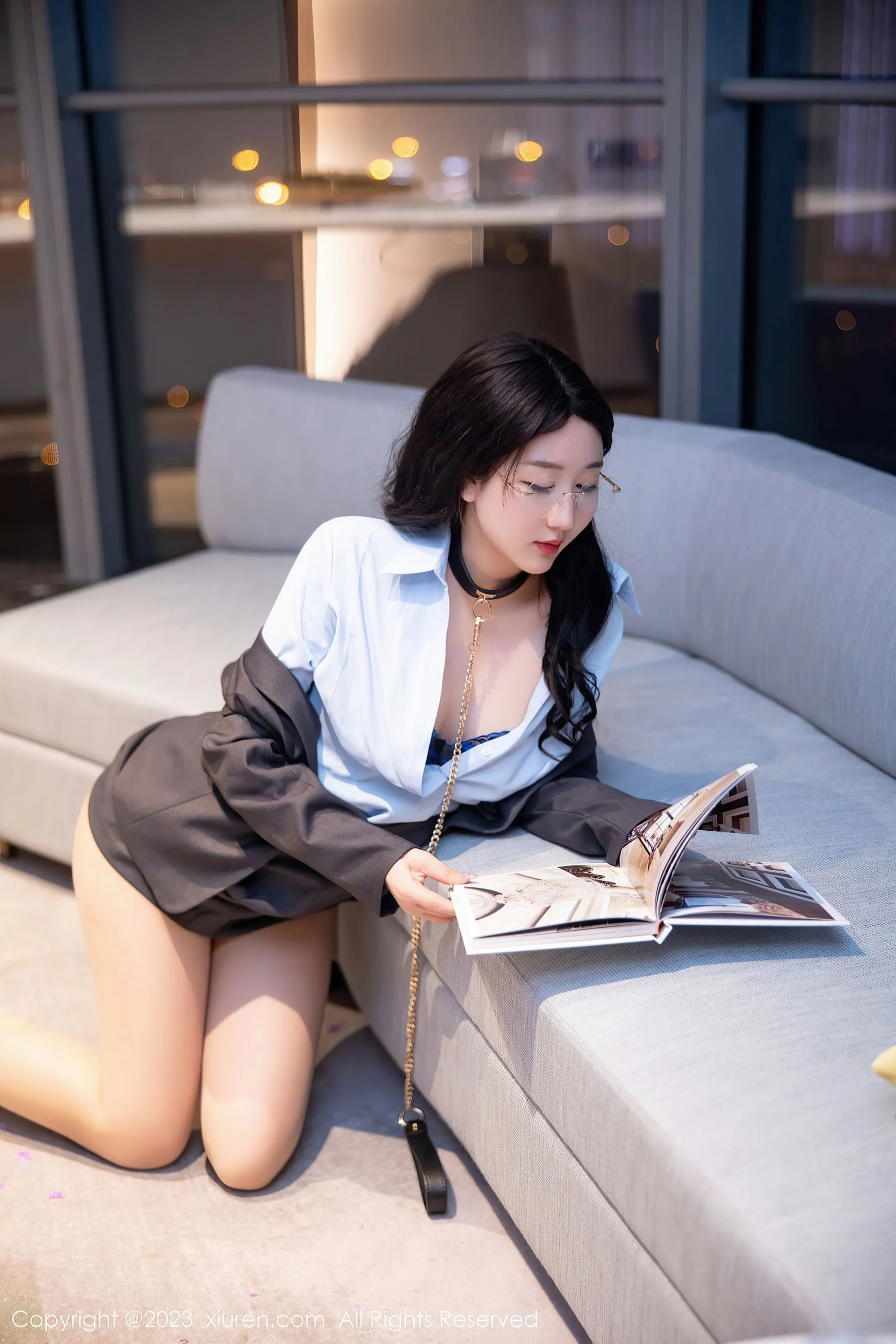 秀人网 No.6607 江真真 丝袜制服