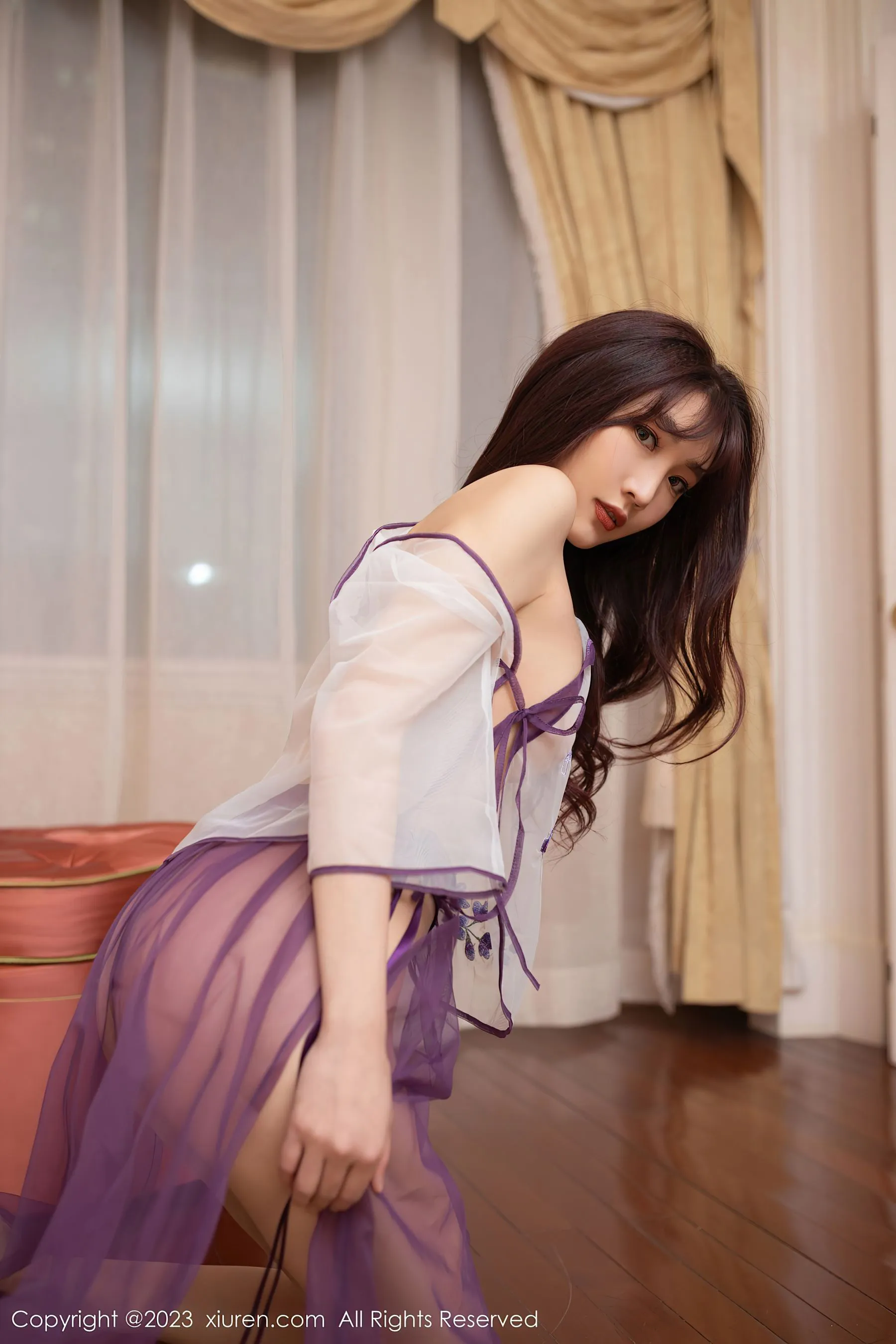 秀人网 No.6608 陆萱萱 古装美腿