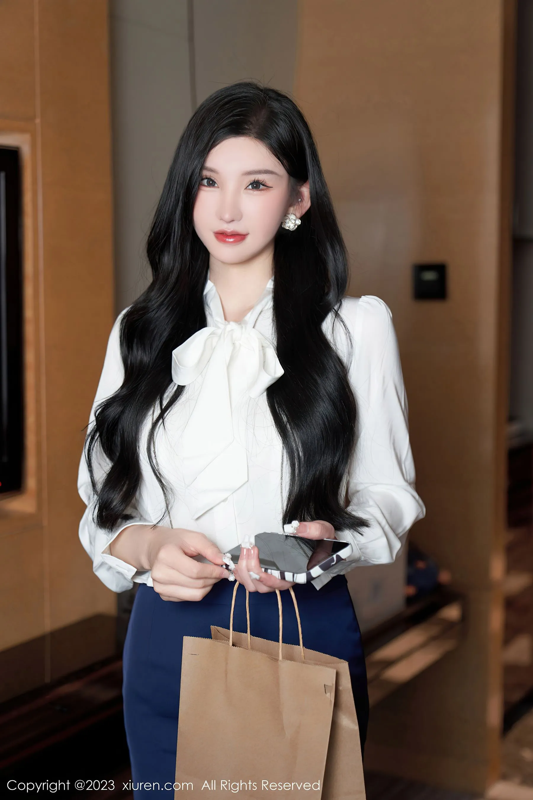 秀人网 No.6614 周于希Sally 黑丝美臀