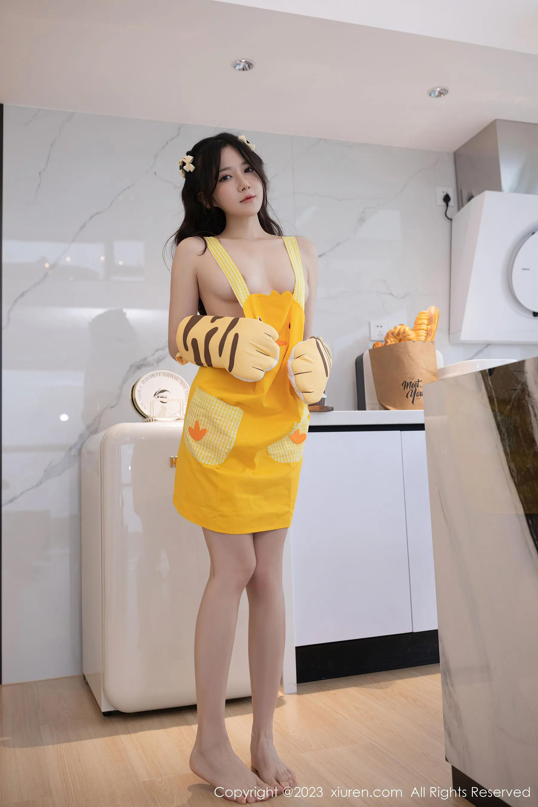 秀人网 No.6615 鱼子酱Fish 清爽美腿