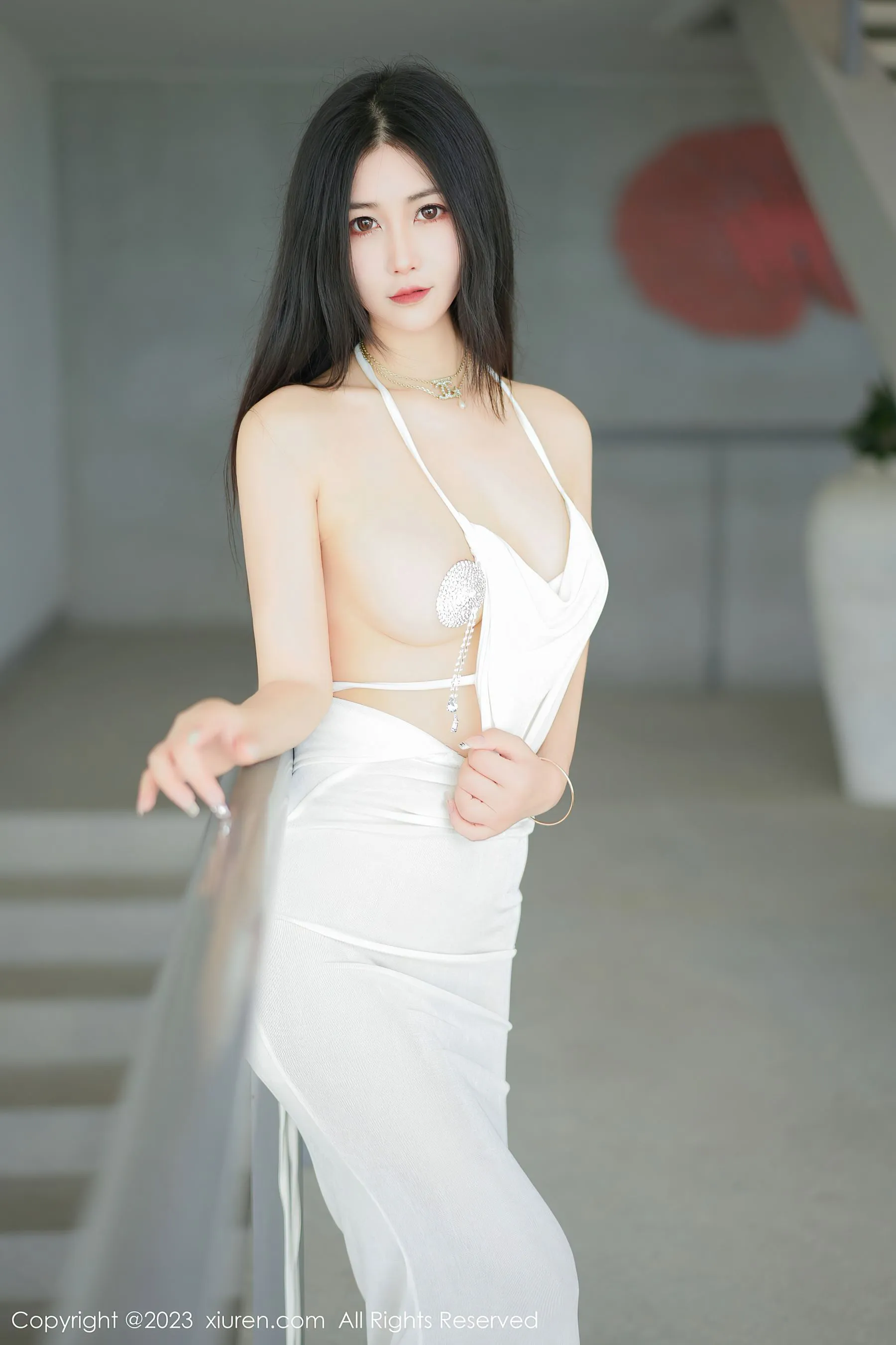 秀人网 No.6678 laura阿姣 美腿长裙