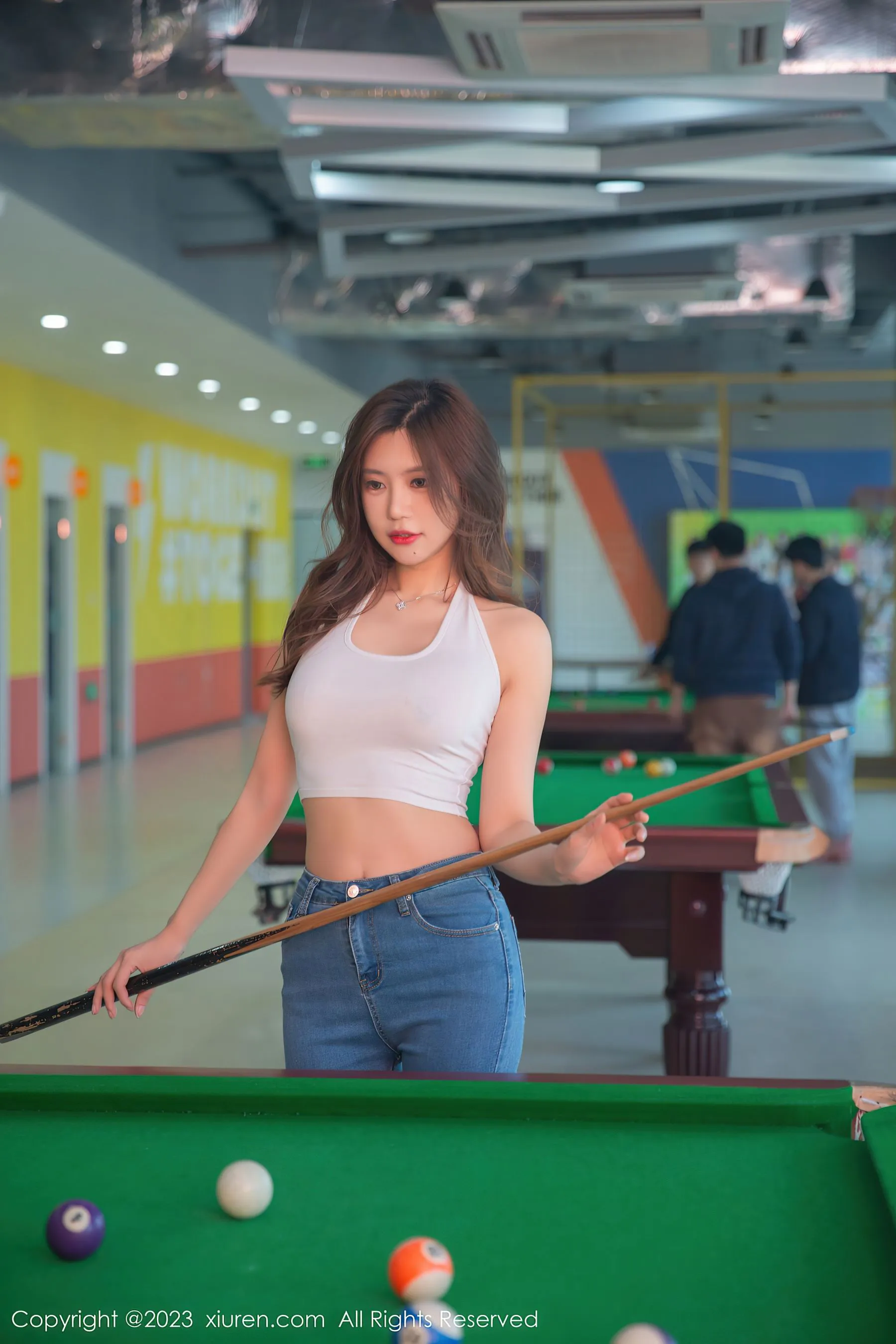 秀人网 No.6690 绮里嘉ula 桌球室美腿