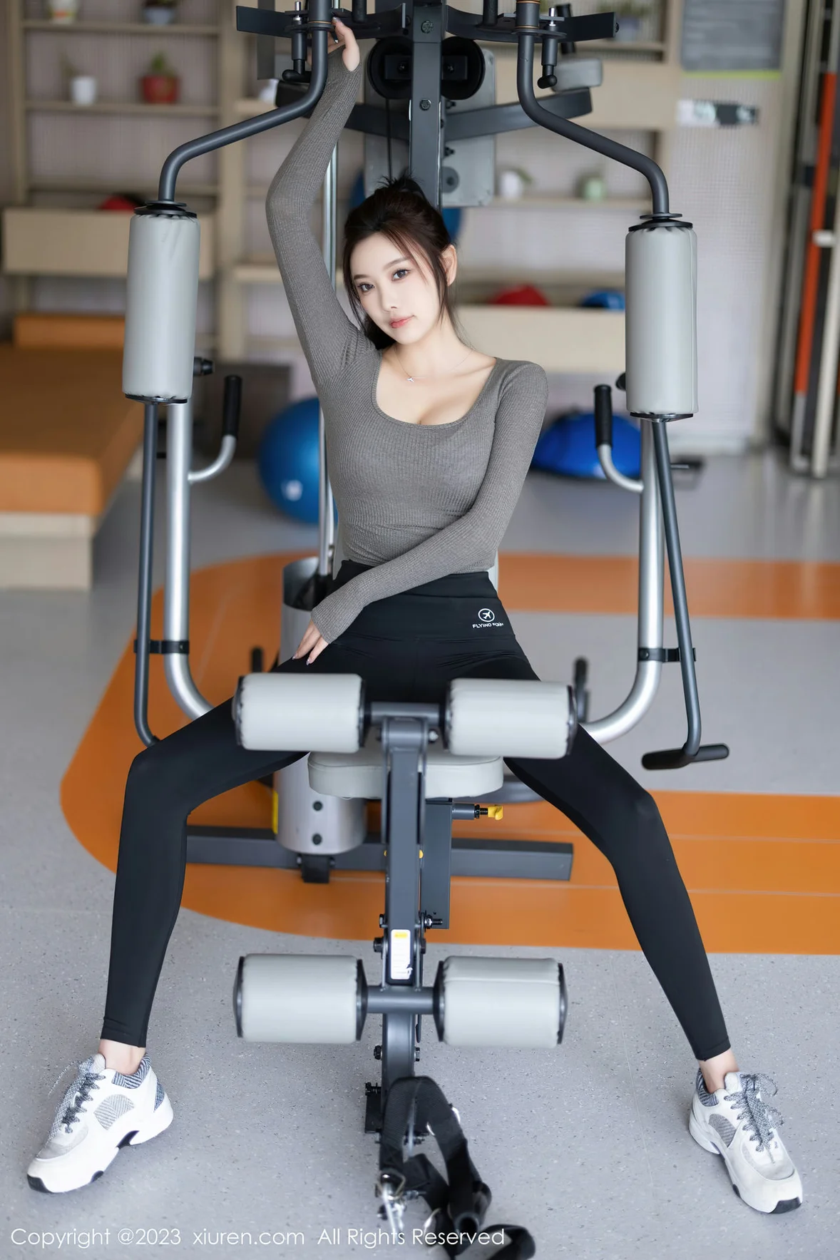 XiuRen 秀人 No.6825 杨晨晨Yome 黑色瑜伽裤性感写真 [82P]