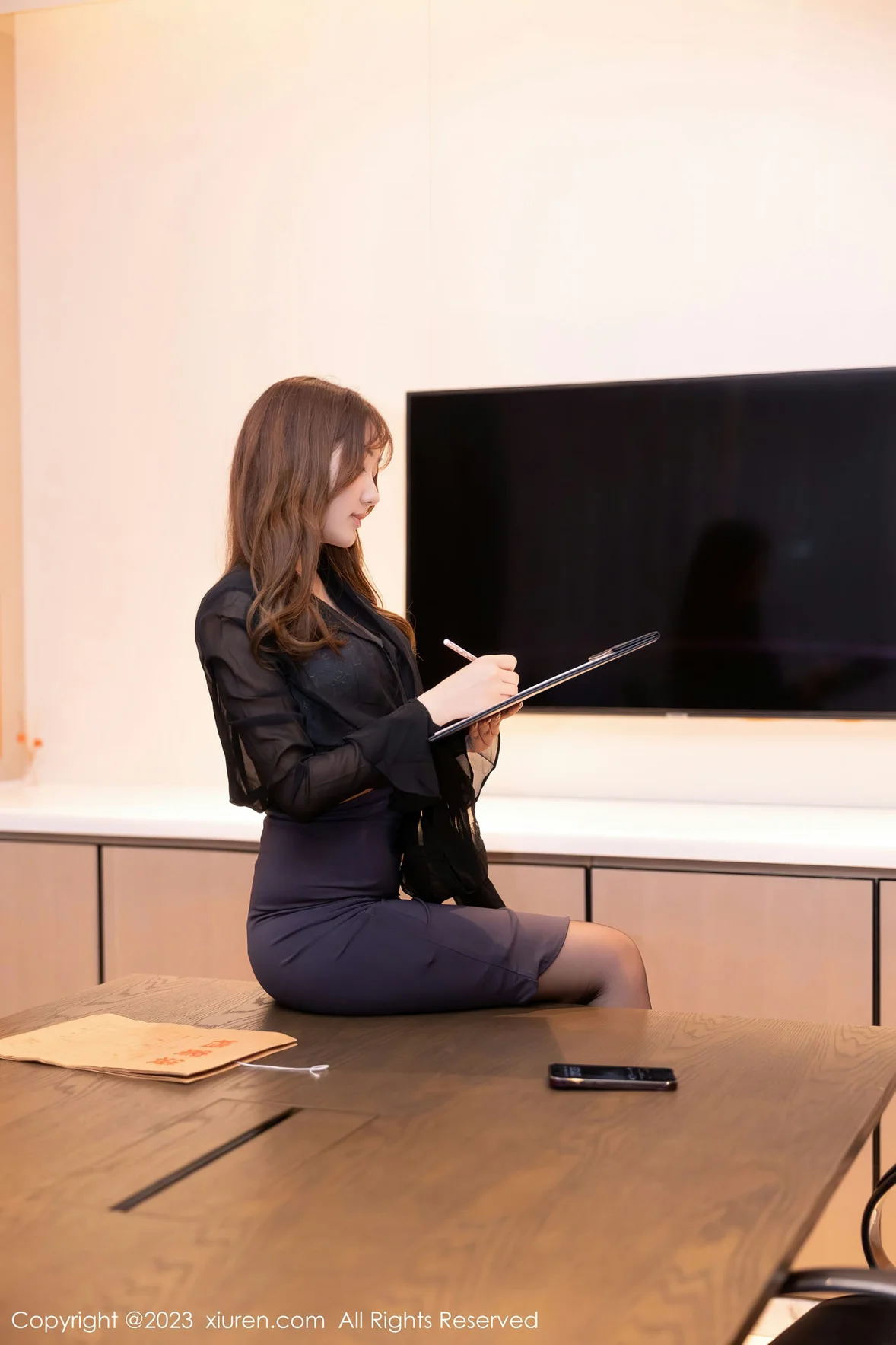 XiuRen 秀人 No.6848 江真真 魅惑黑丝性感写真33 [79P]