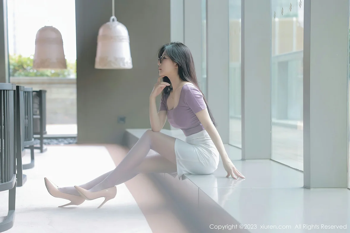 XiuRen 秀人 No.6865 尹甜甜 淡红色蕾丝内衣泰国旅拍 [86P]