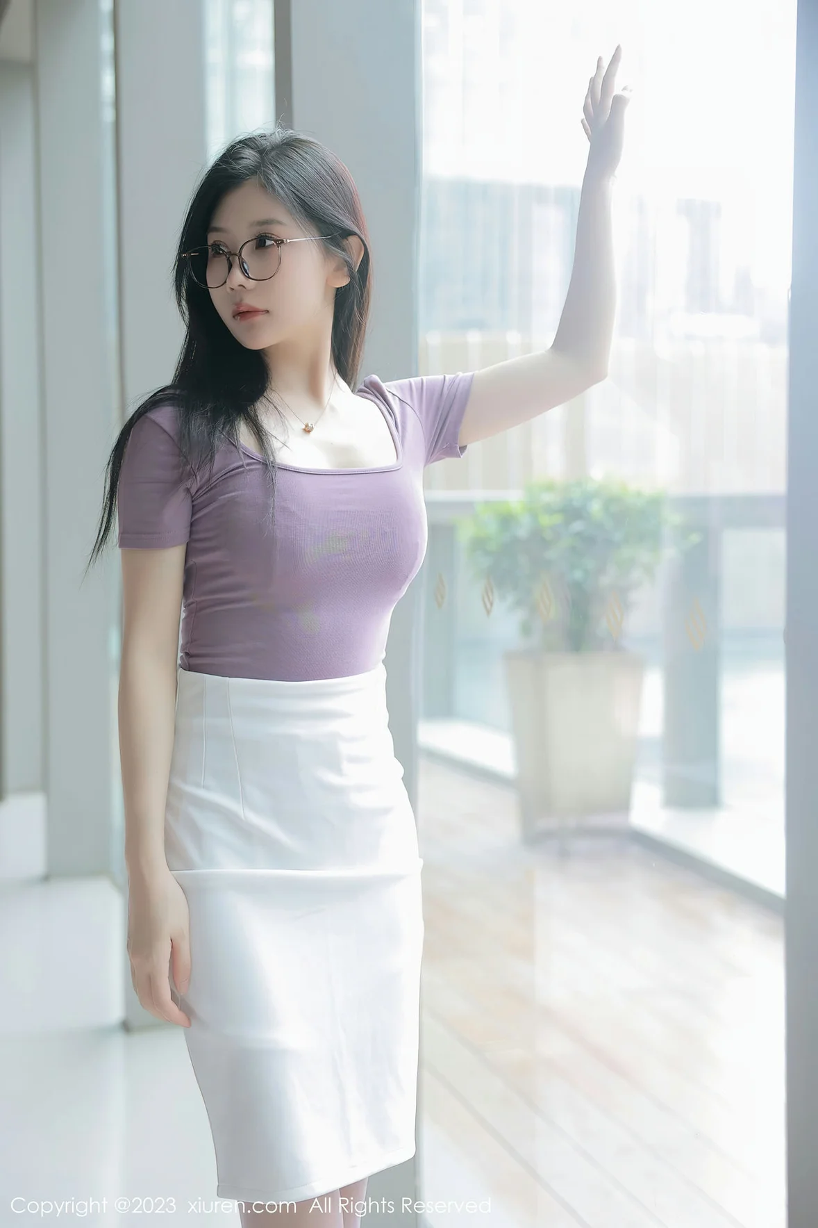 XiuRen 秀人 No.6865 尹甜甜 淡红色蕾丝内衣泰国旅拍 [86P]