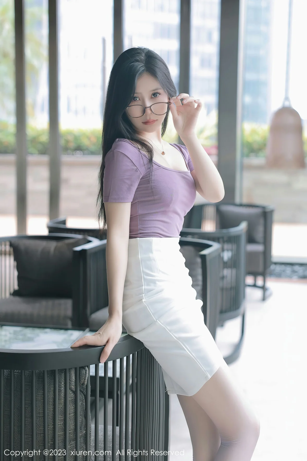 XiuRen 秀人 No.6865 尹甜甜 淡红色蕾丝内衣泰国旅拍 [86P]