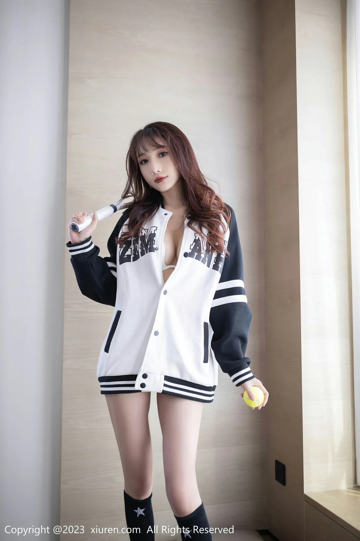 XiuRen 秀人 No.6884 陆萱萱 网球主题拍摄性感写真 [82P]