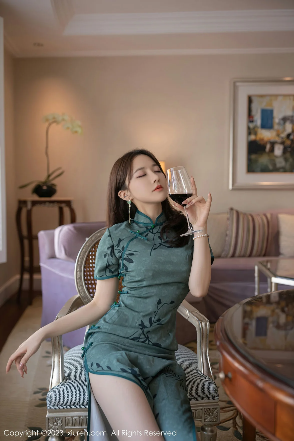 XiuRen 秀人 No.6893 鱼子酱Fish 旗袍写真巴厘岛旅拍 [82P]