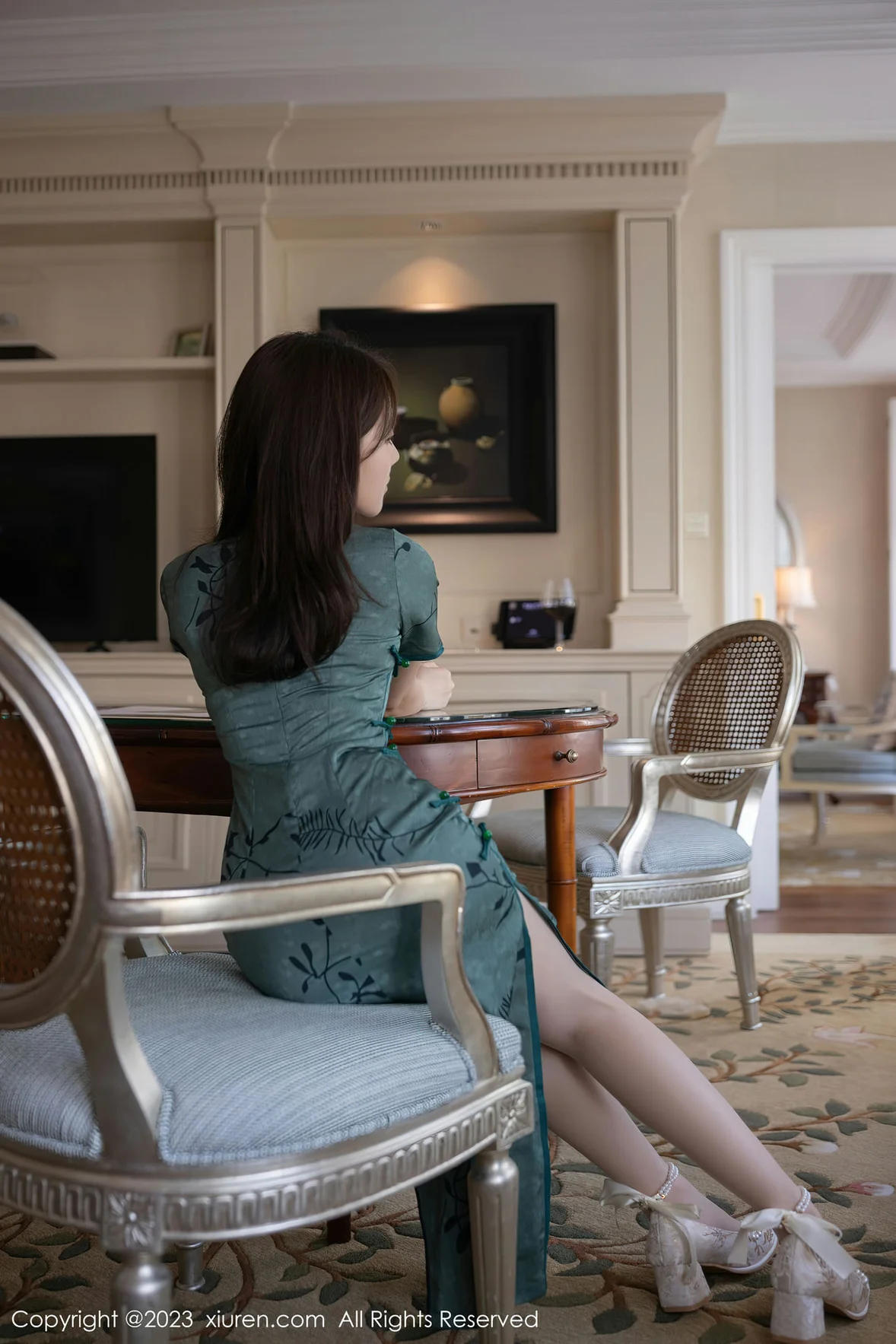 XiuRen 秀人 No.6893 鱼子酱Fish 旗袍写真巴厘岛旅拍 [82P]