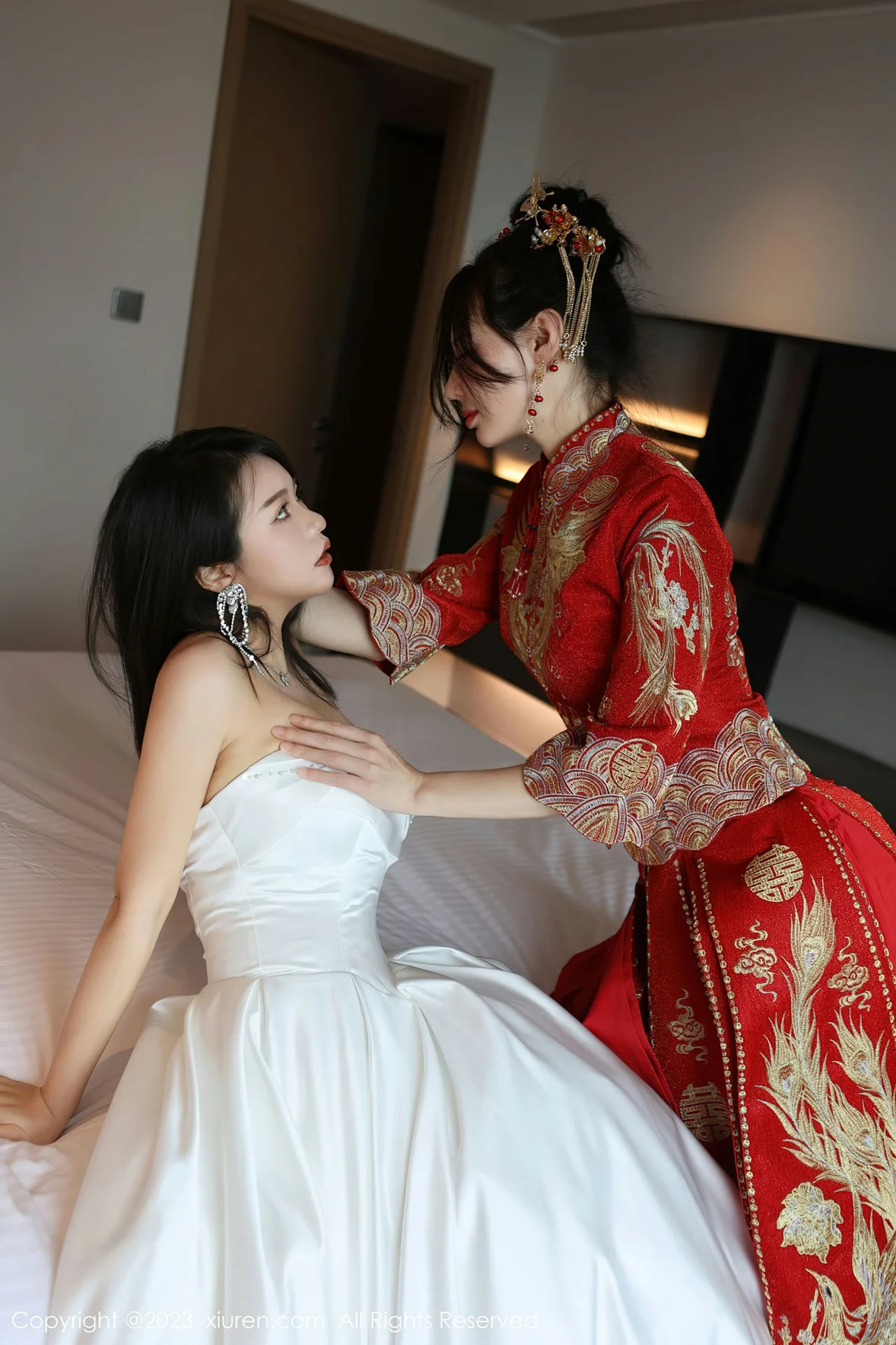 XiuRen 秀人 No.6957 曼柔两位性感女神模特合集写真 [86P]