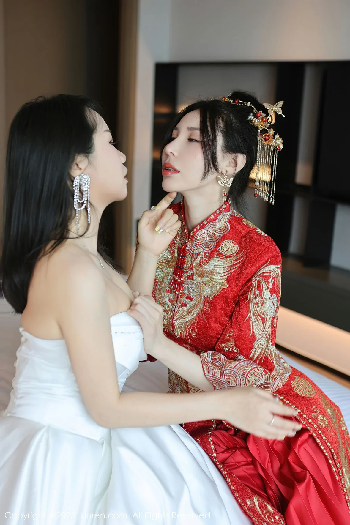 XiuRen 秀人 No.6957 曼柔两位性感女神模特合集写真 [86P]