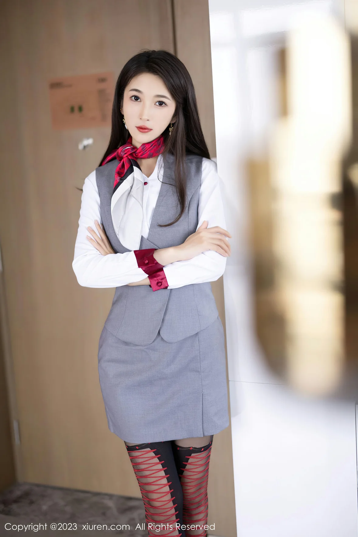 XiuRen 秀人 No.6967 林乐一 轻透连体衣性感写真 [88P]