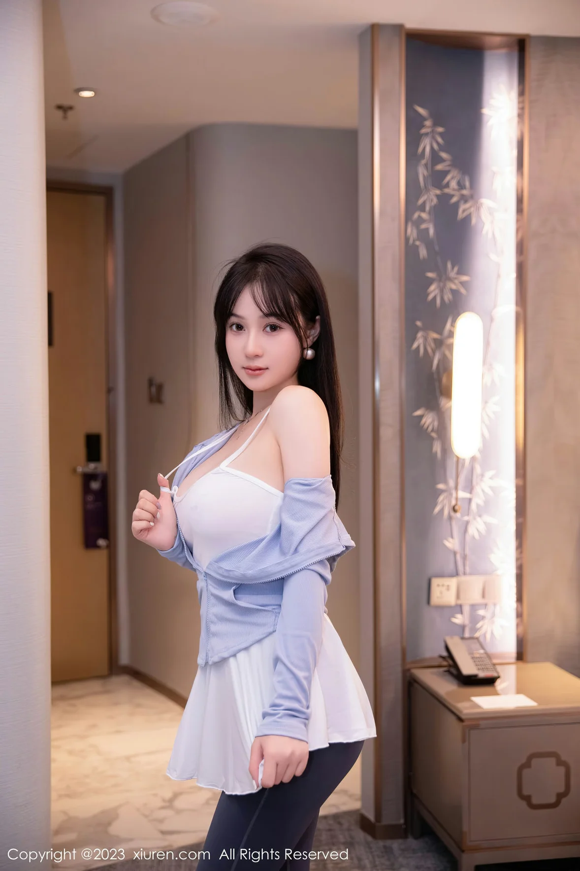 XiuRen 秀人 No.6968 柚琪Rich 轻透吊带性感写真 [84P]