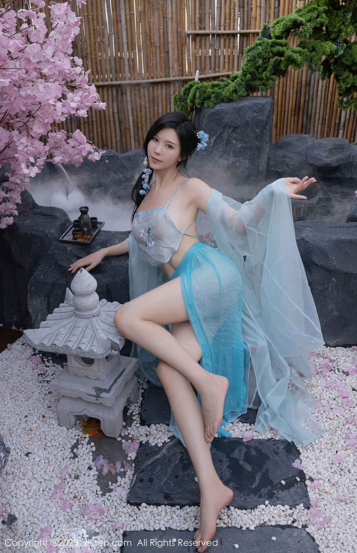 XiuRen 秀人 No.6991 利世 浅蓝色古装 [75P]