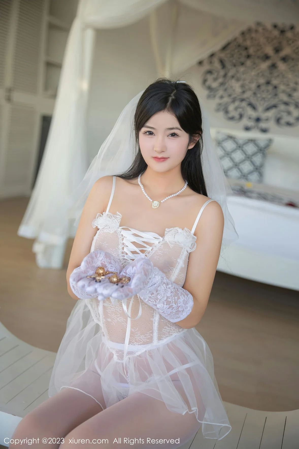 XiuRen 秀人 No.6994 谭小灵 情趣婚纱巴厘岛旅拍 [75P]