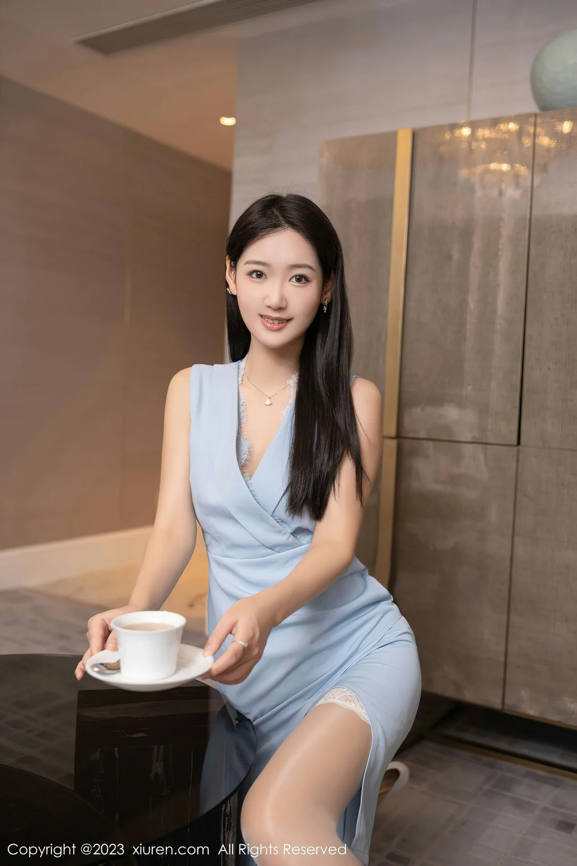 XiuRen 秀人 No.7017 唐安琪 薄纱内衣性感写真 [80P]