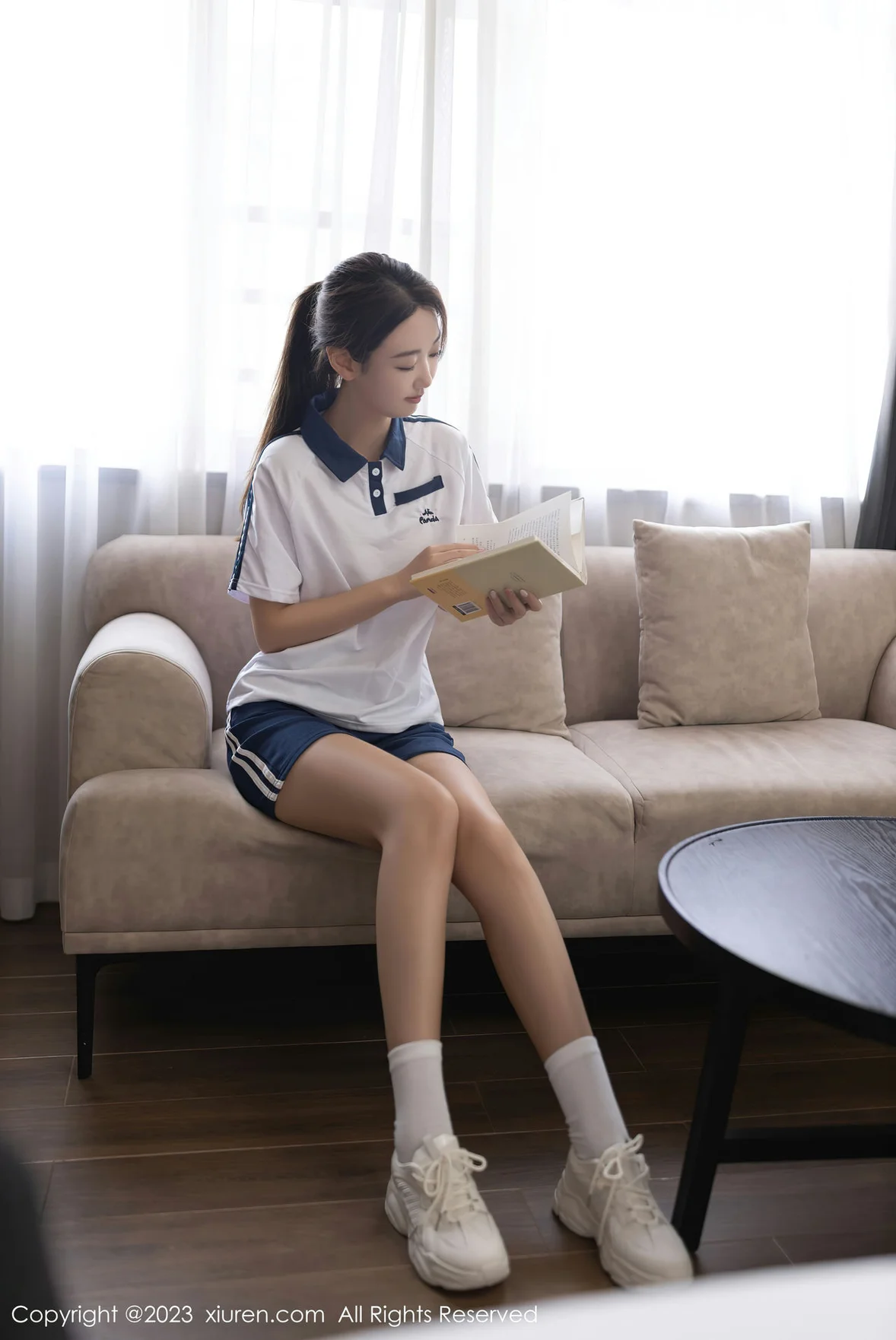 XiuRen 秀人 No.7091 唐安琪 白色学妹性感写真 [81P]