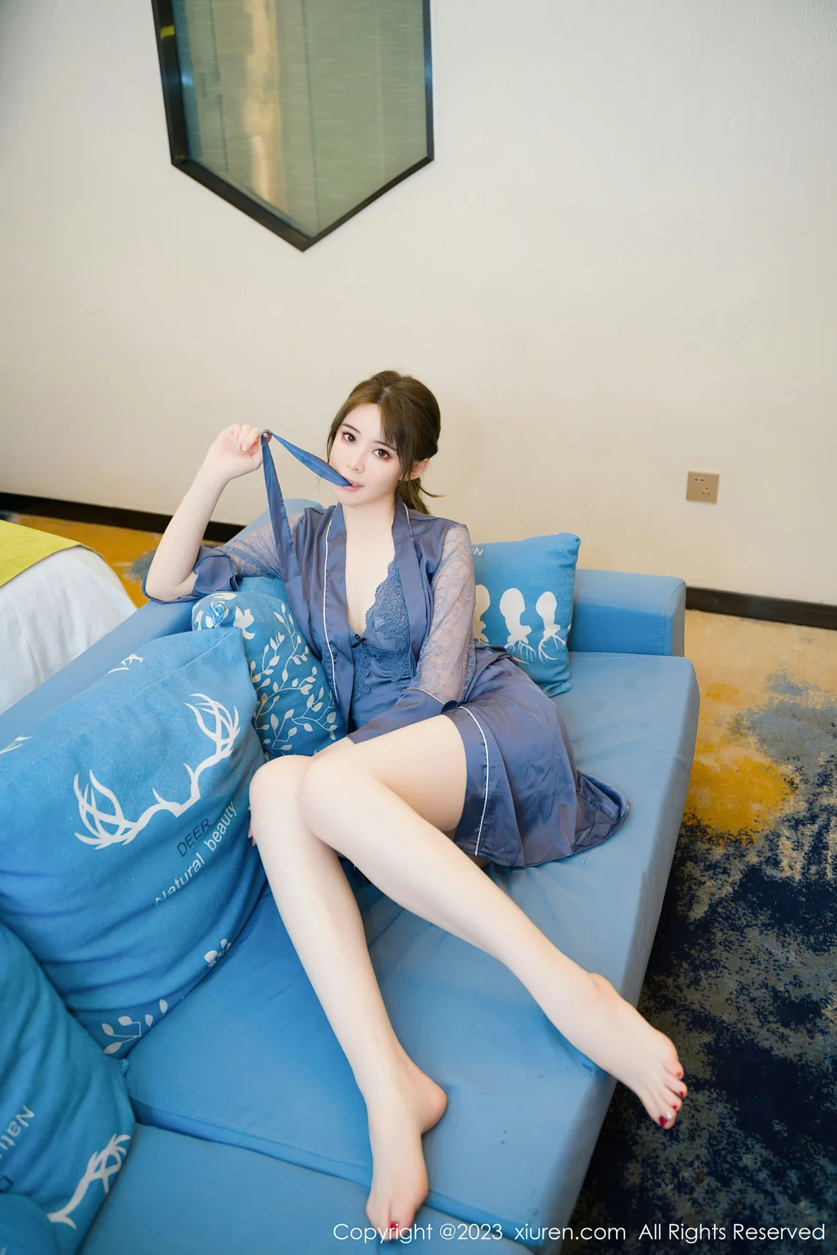 XiuRen 秀人 No.7130 yoo优优 情趣睡裙性感写真 [84P]