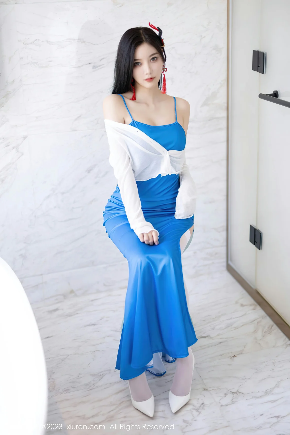 XiuRen 秀人 No.7135 杨晨晨Yome 蕾丝内衣浙江安吉旅拍 [85P]