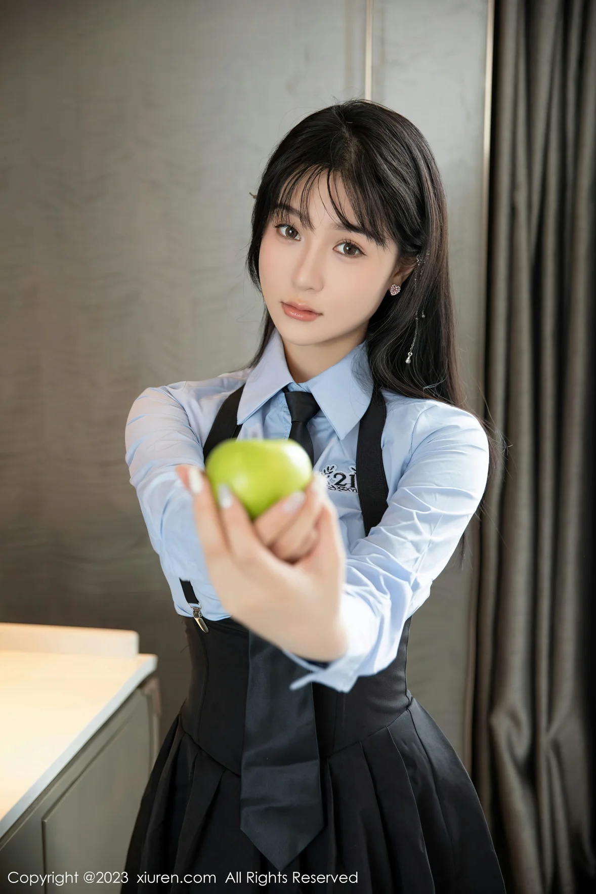 XiuRen 秀人 No.7140 柚琪Rich 性感学妹装扮 [77P]