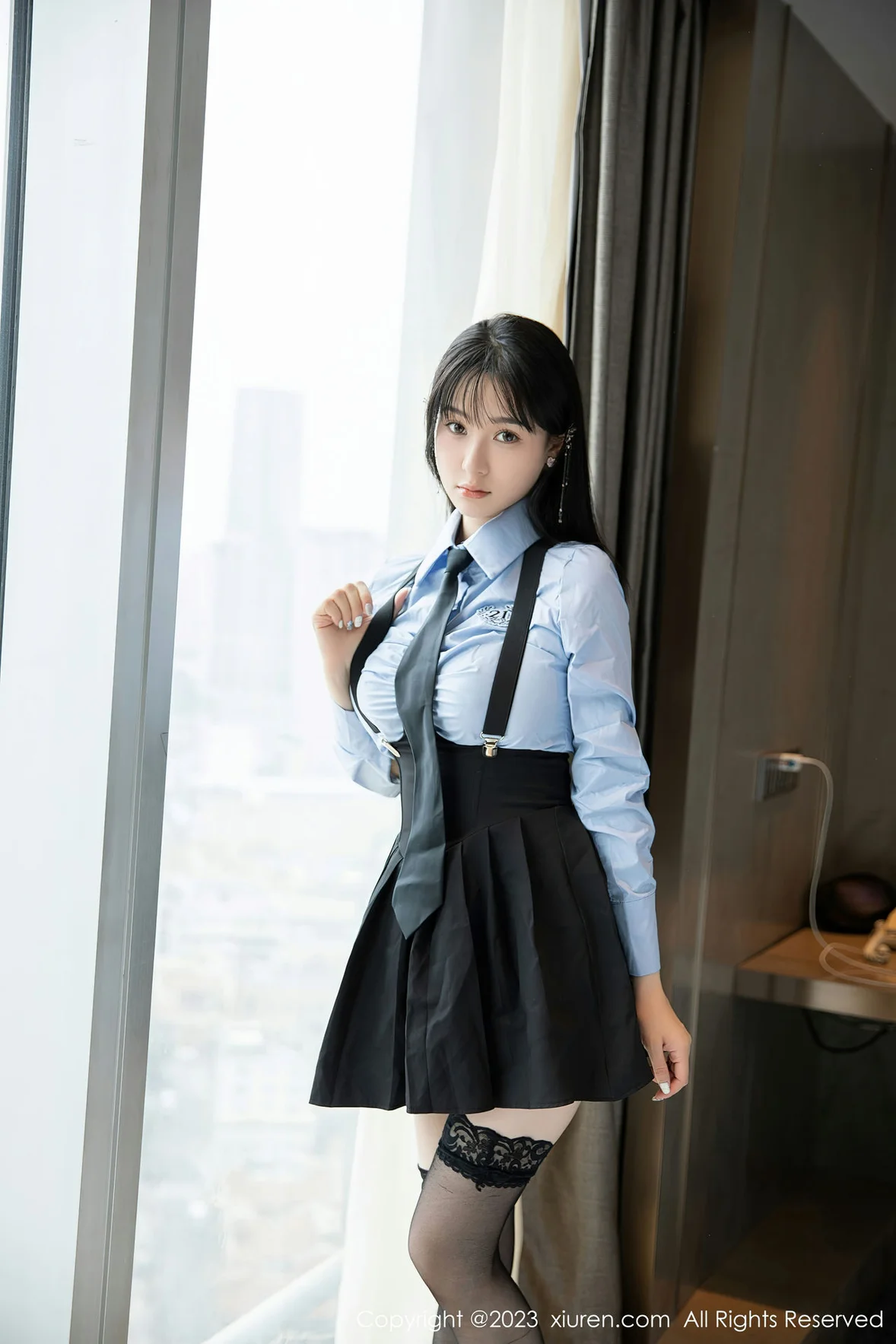 XiuRen 秀人 No.7140 柚琪Rich 性感学妹装扮 [77P]