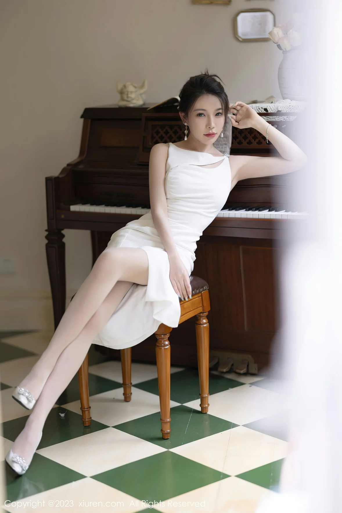 XiuRen 秀人 No.7155 徐莉芝Booty 白色蕾丝性感写真 [91P]