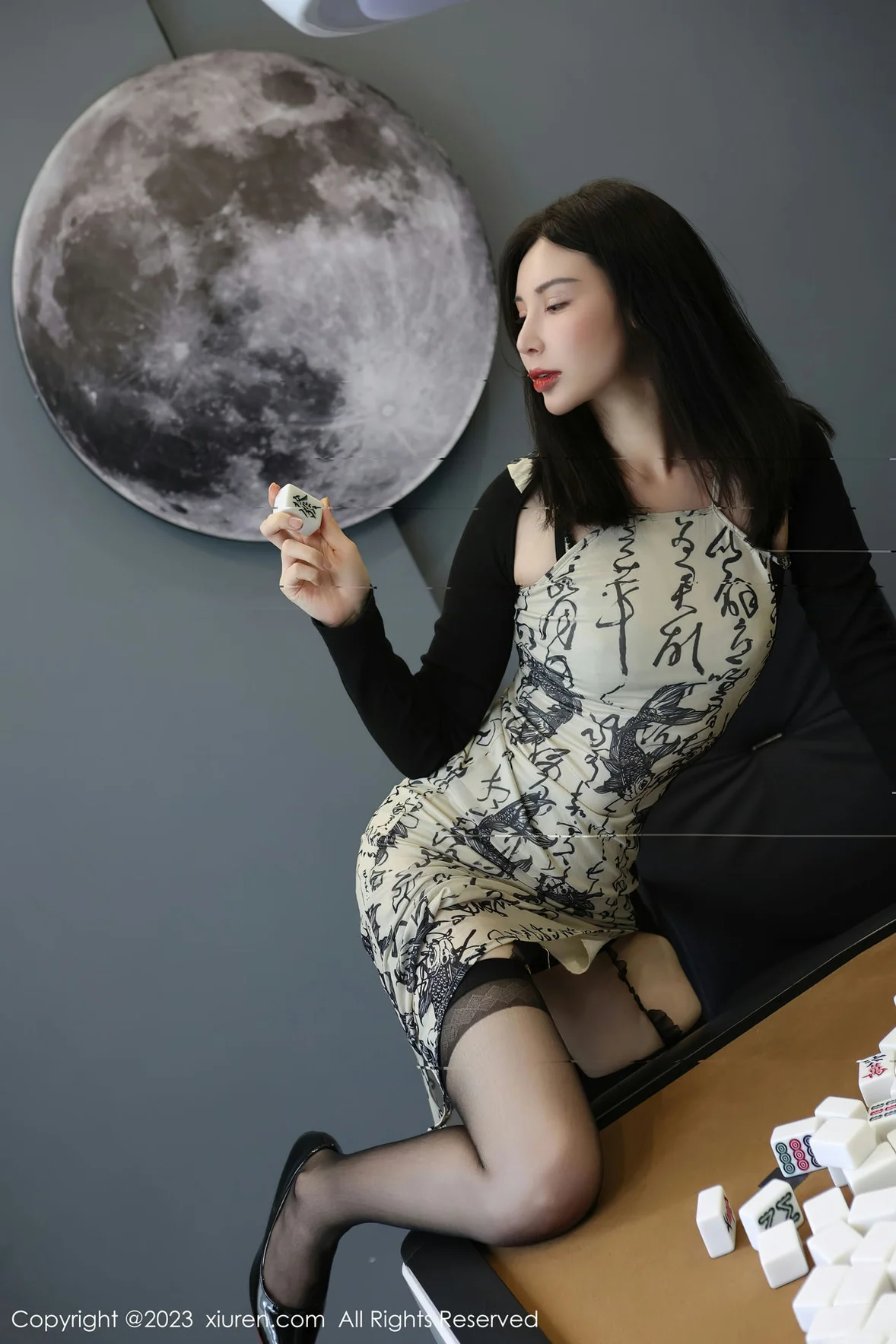 XiuRen 秀人 No.7178 曼柔 中国风连衣长裙性感写真 [74P]