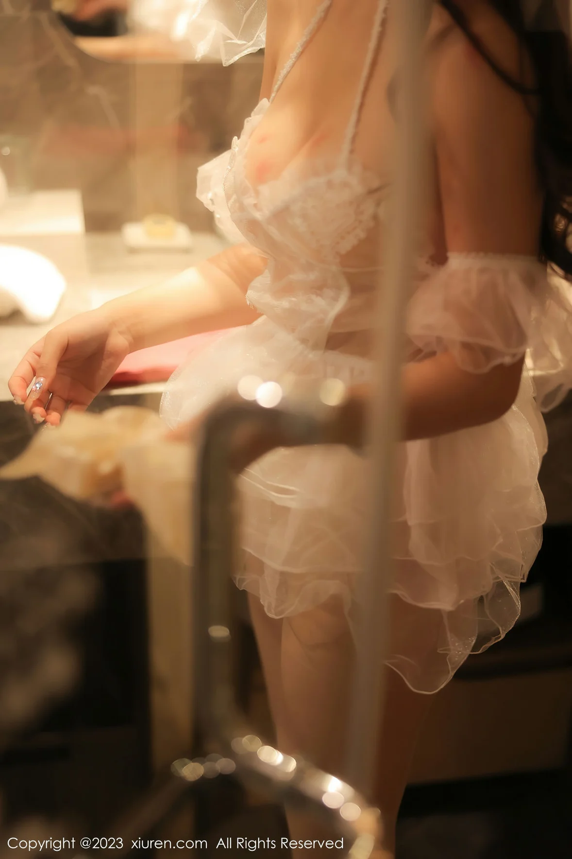 XiuRen 秀人 No.7218 汐汐baby 白色情趣婚纱性感写真 [78P]