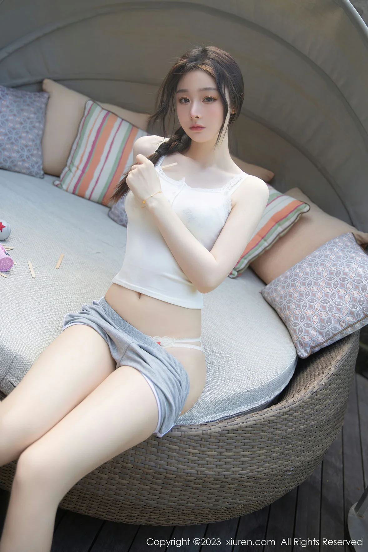 XiuRen 秀人 No.7221 是小逗逗 抽签小游戏主题性感写真 [80P]