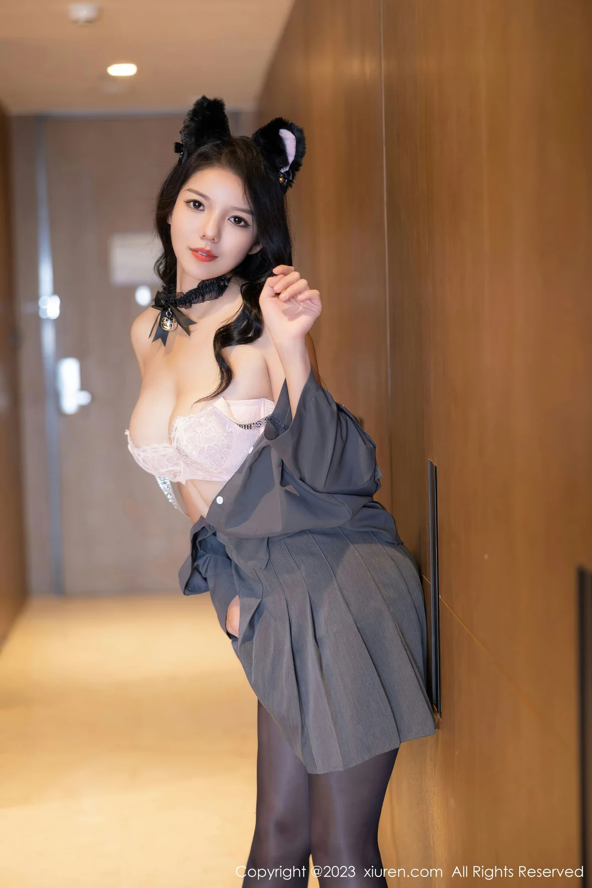 XiuRen 秀人 No.7238 大美妞儿 白色蕾丝内衣性感写真3 [81P]